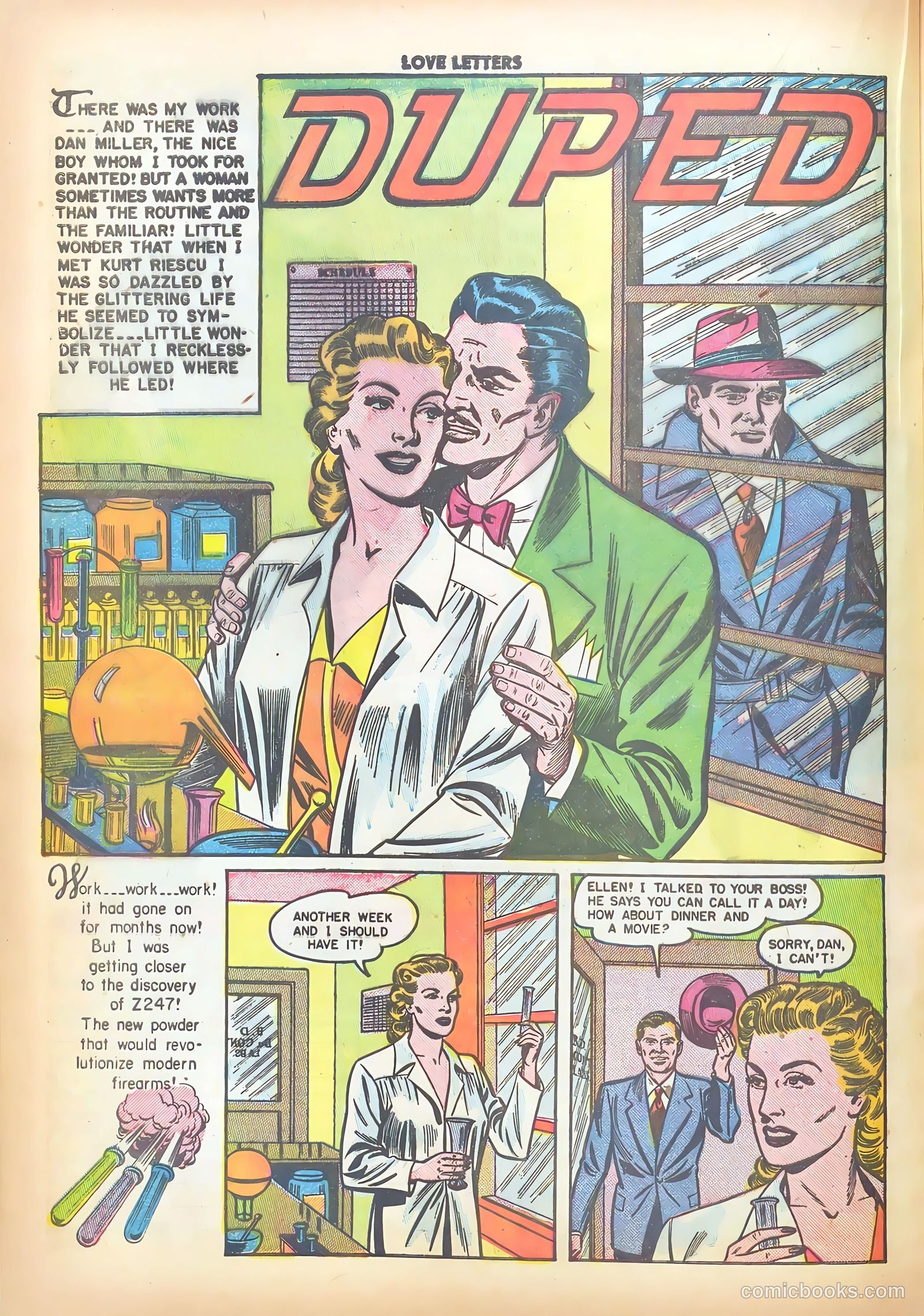 Love Letters #7 (1951) — page 27 of 51