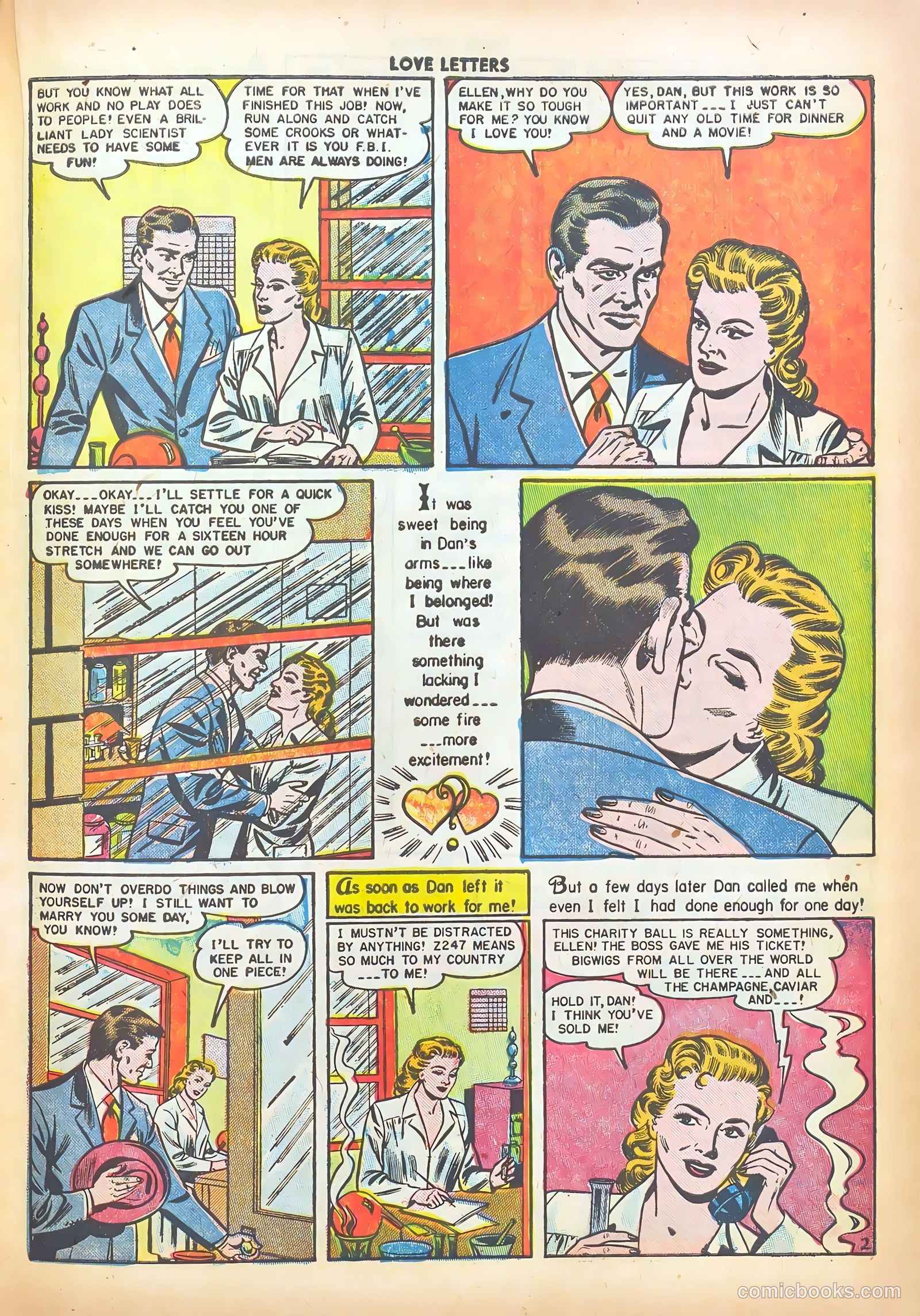 Love Letters #7 (1951) — page 28 of 51