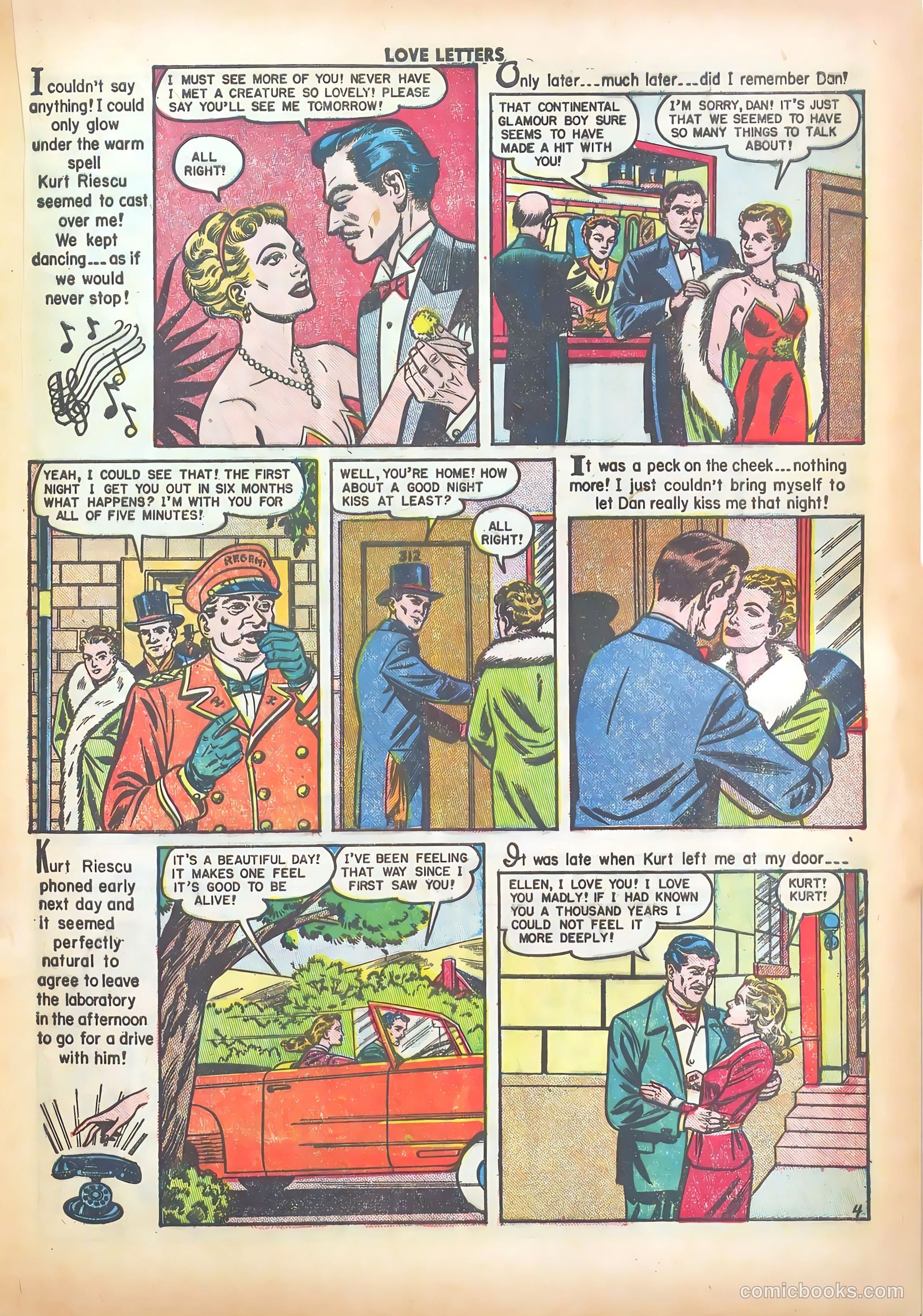 Love Letters #7 (1951) — page 30 of 51