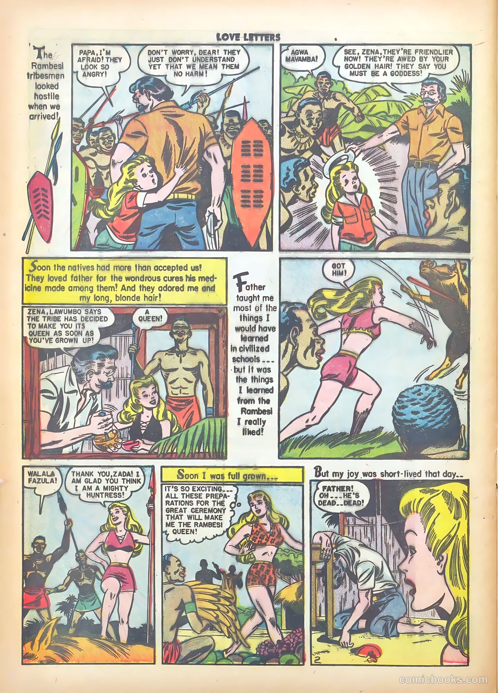 Love Letters #7 (1951) — page 41 of 51