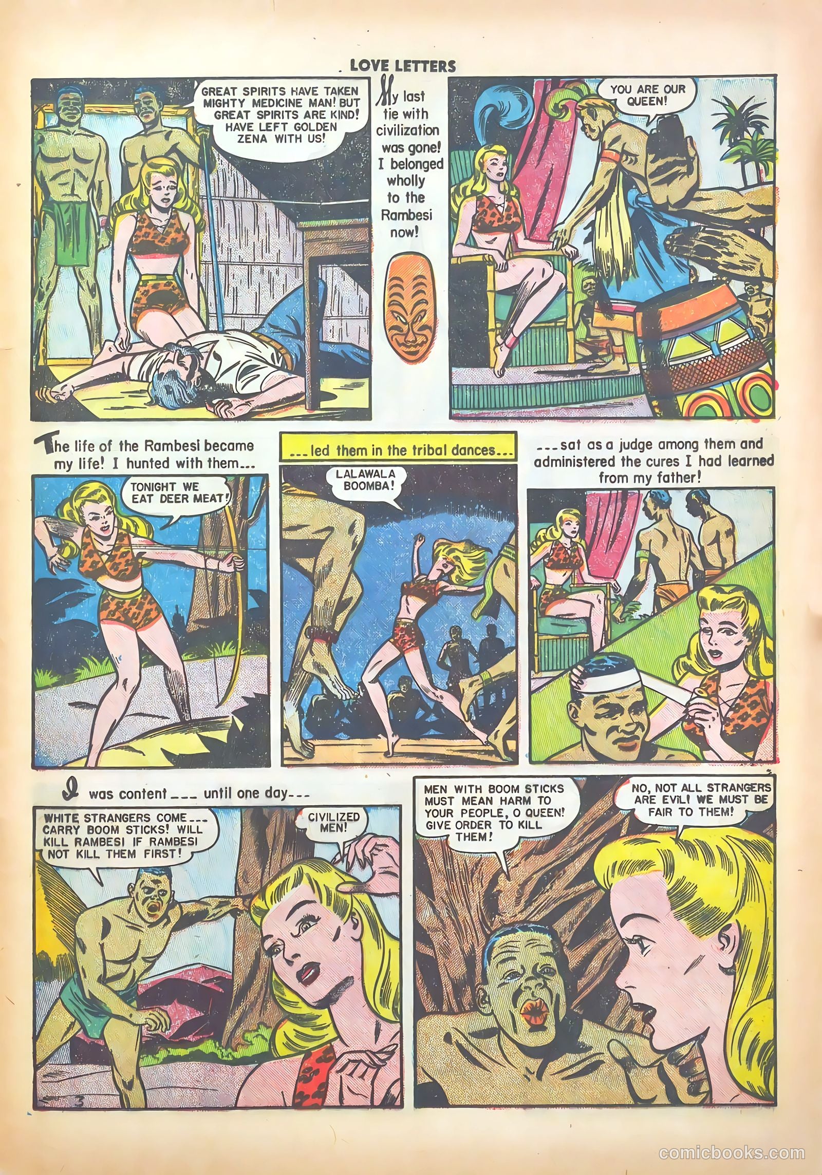 Love Letters #7 (1951) — page 42 of 51