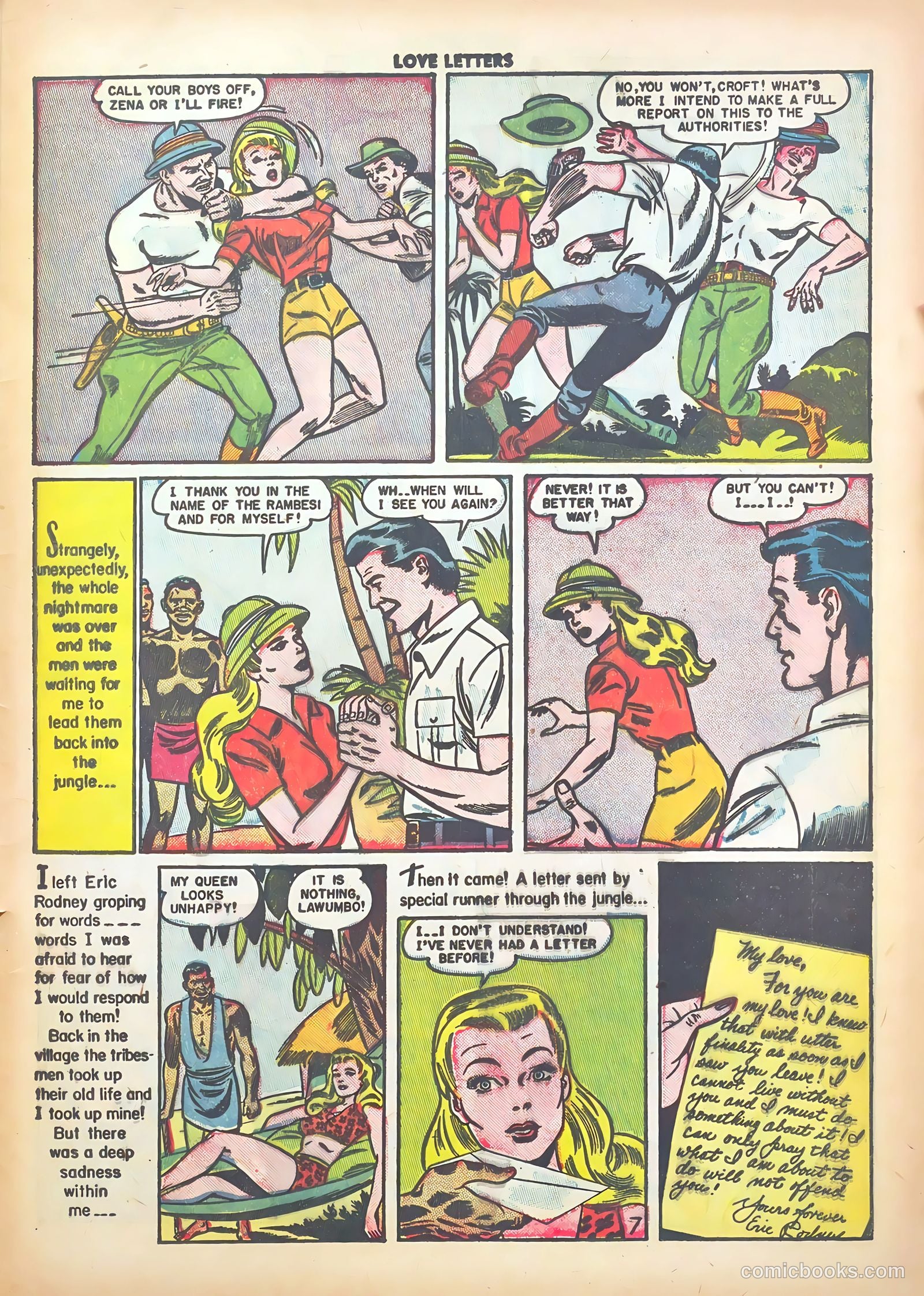 Love Letters #7 (1951) — page 46 of 51