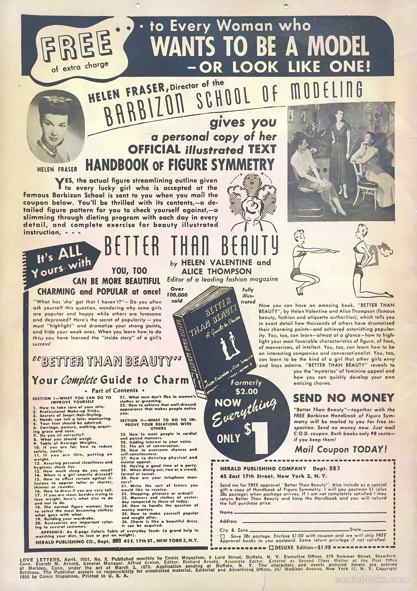 Love Letters #8 (1951) — page 2 of 51