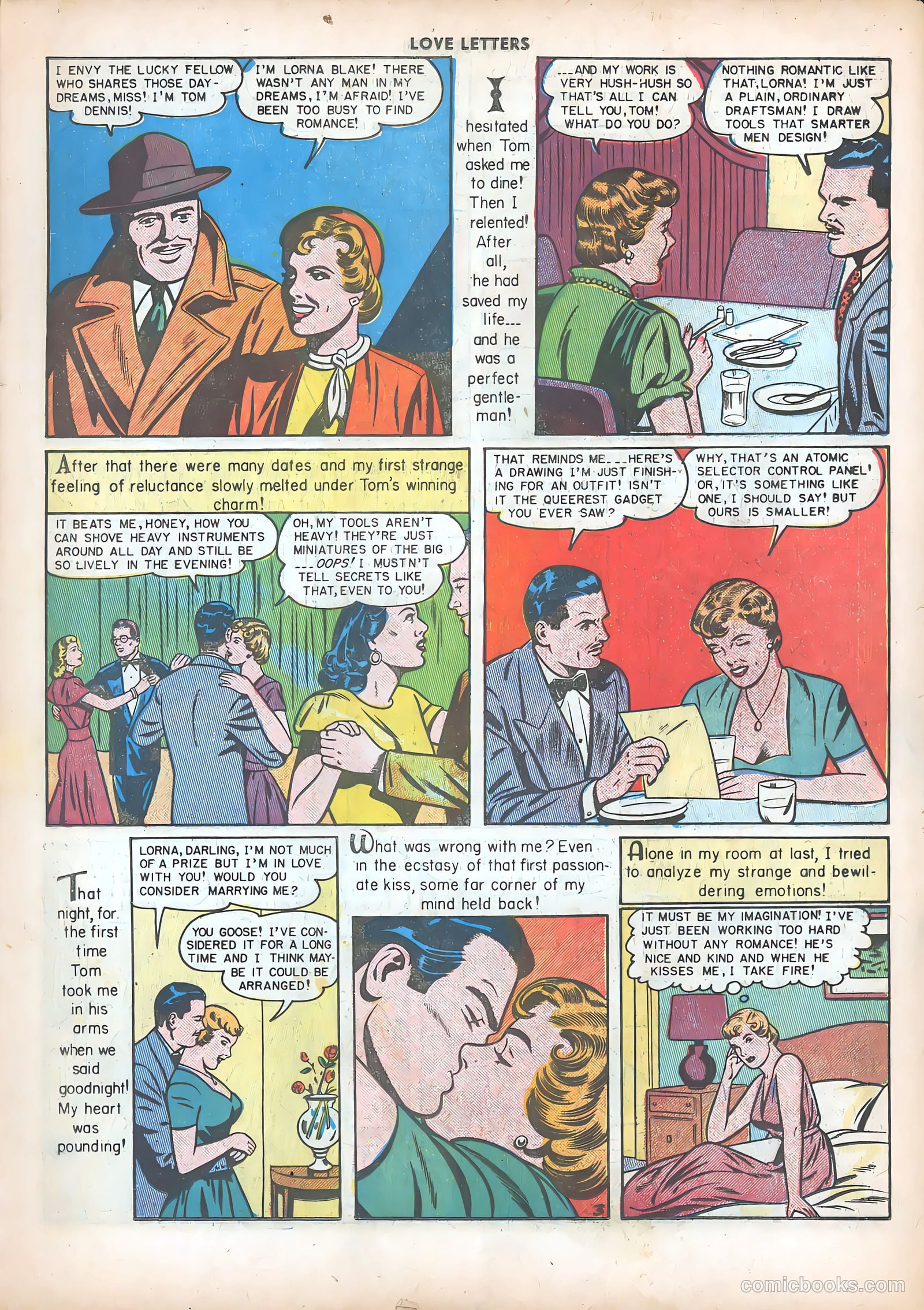 Love Letters #8 (1951) — page 5 of 51
