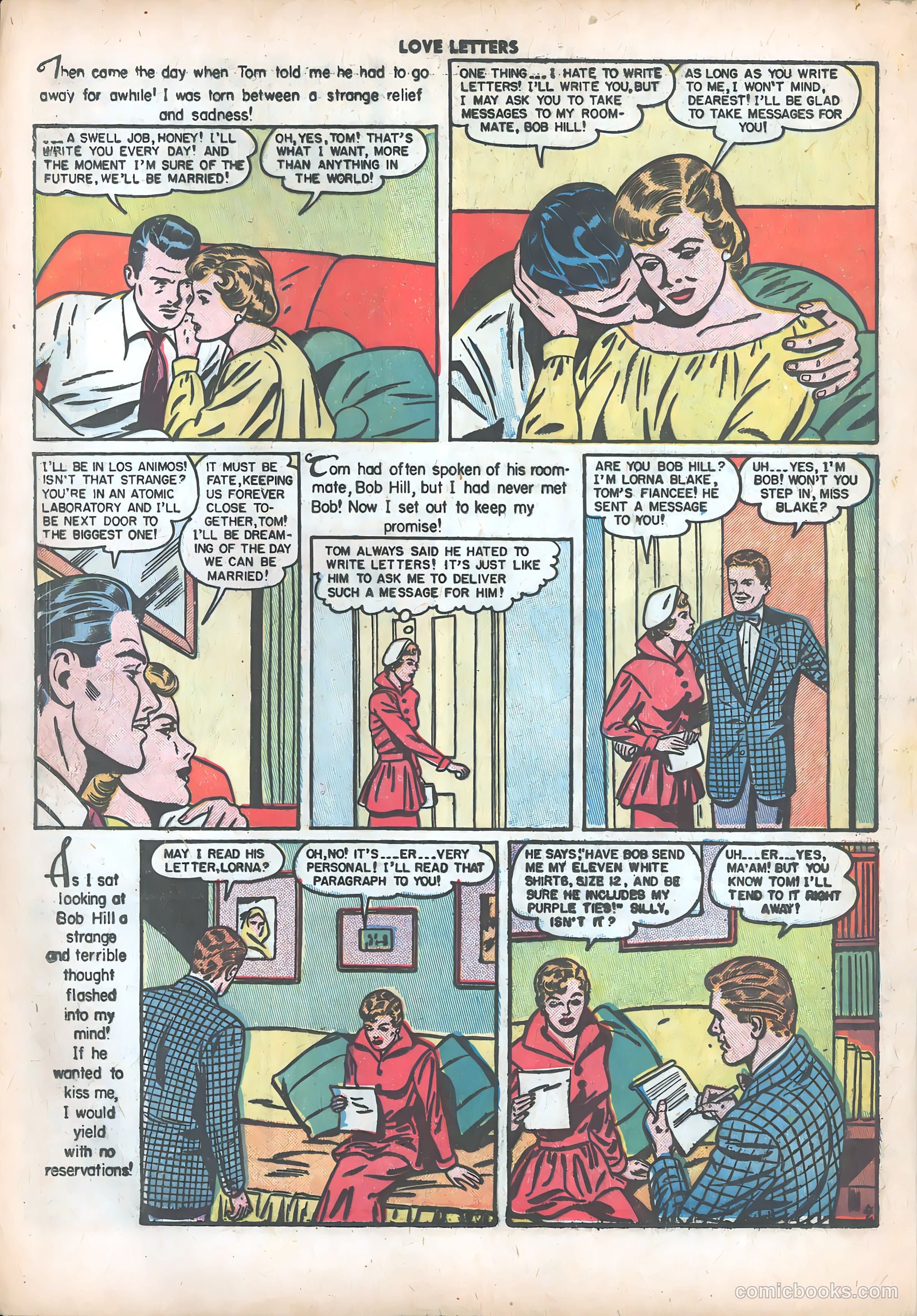 Love Letters #8 (1951) — page 6 of 51