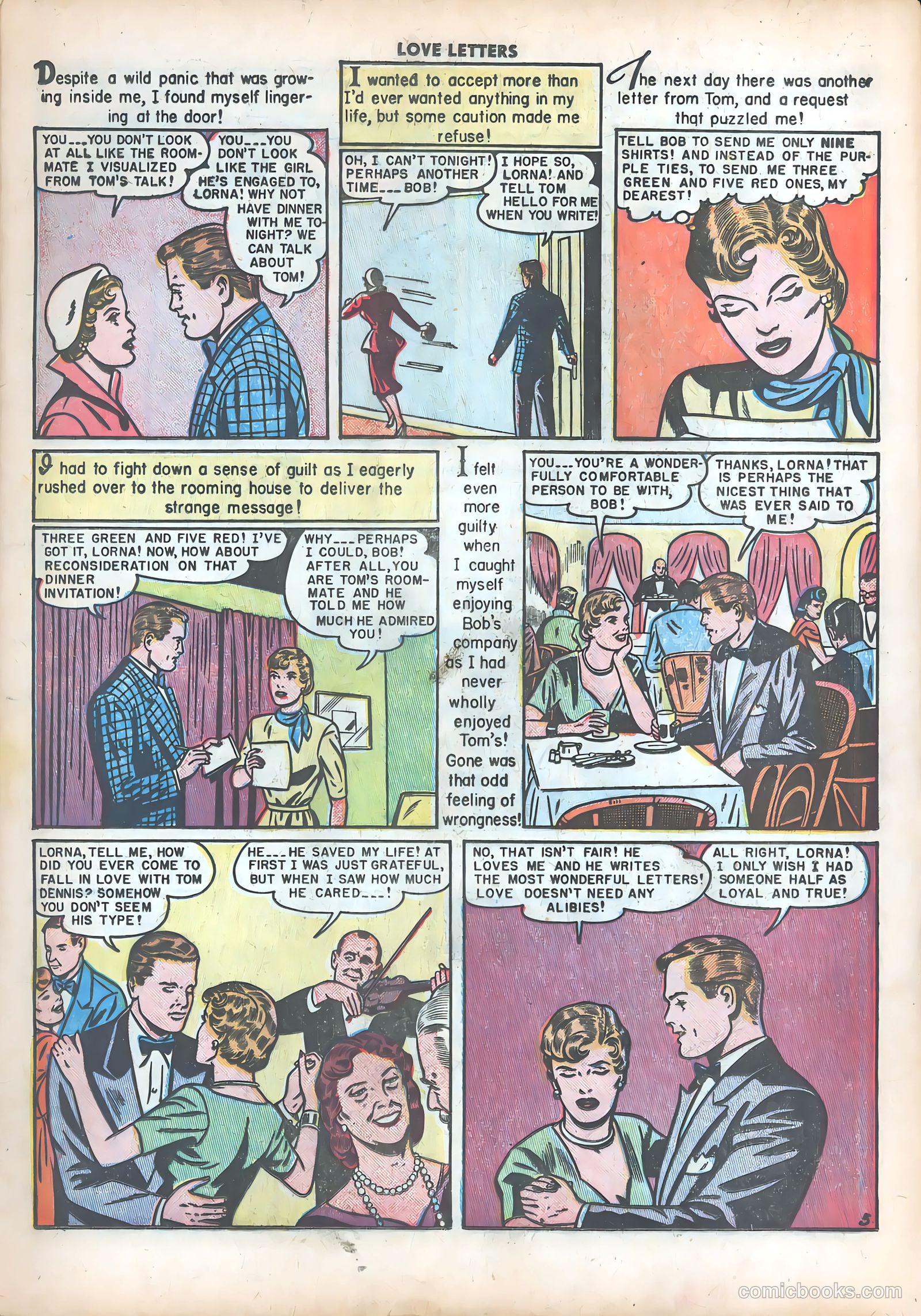 Love Letters #8 (1951) — page 7 of 51