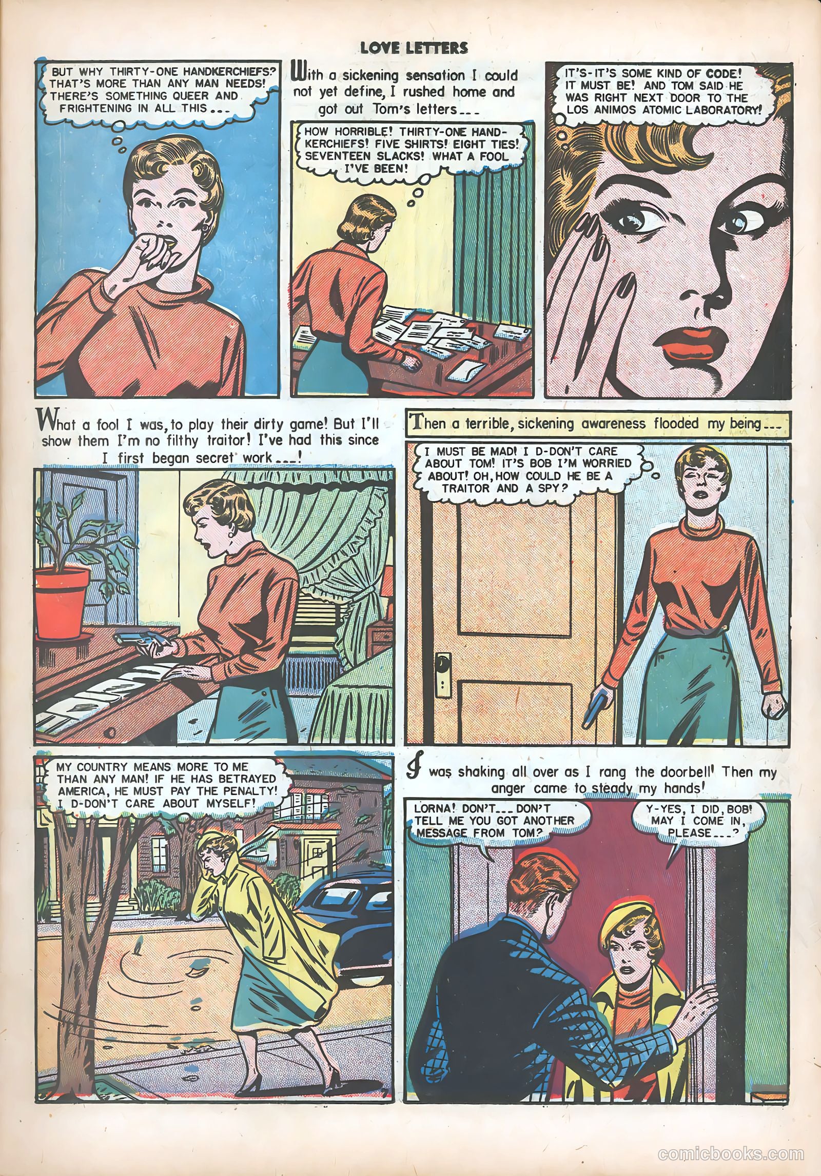 Love Letters #8 (1951) — page 9 of 51