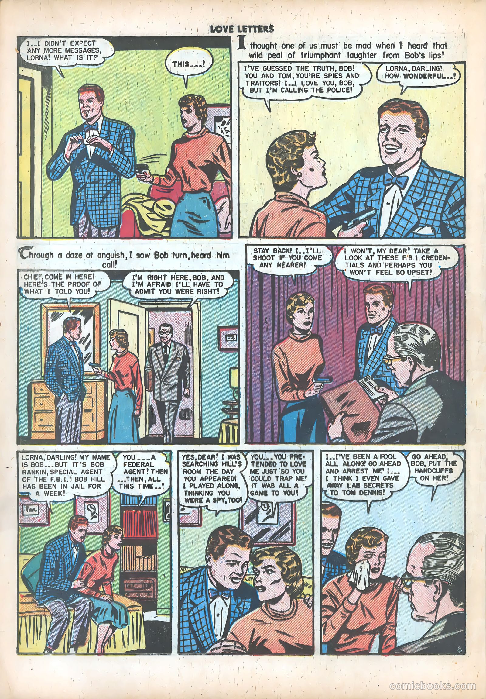 Love Letters #8 (1951) — page 10 of 51