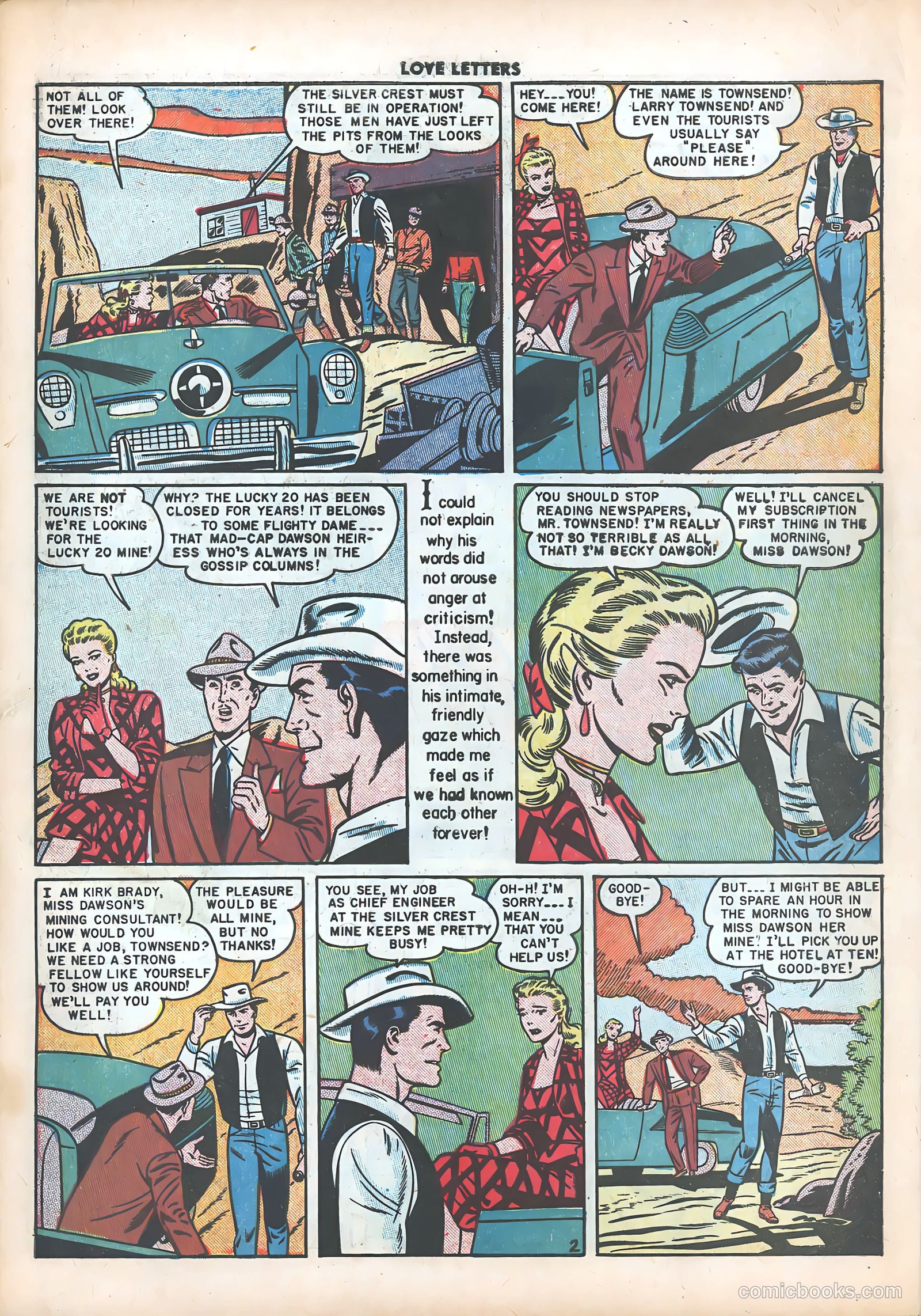 Love Letters #8 (1951) — page 20 of 51