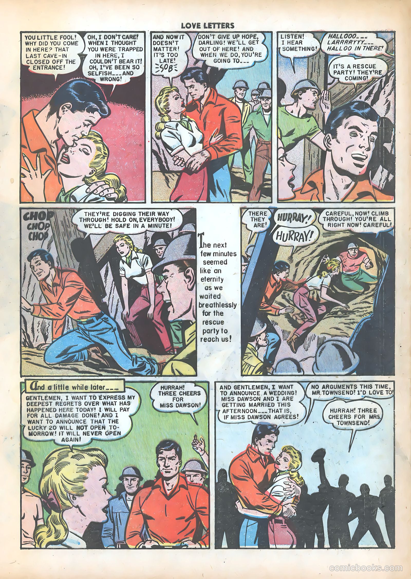 Love Letters #8 (1951) — page 25 of 51