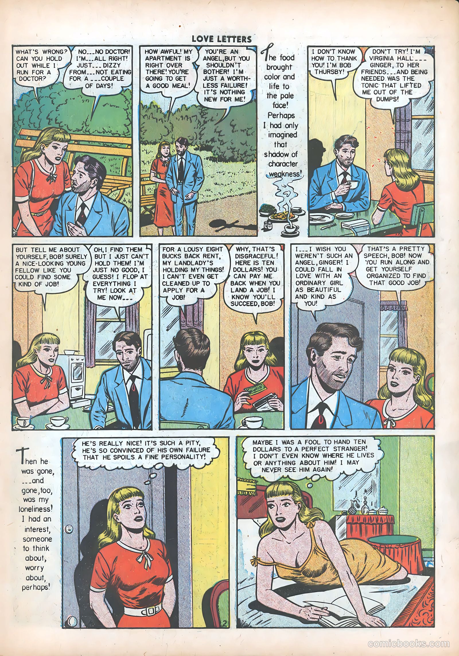 Love Letters #8 (1951) — page 28 of 51