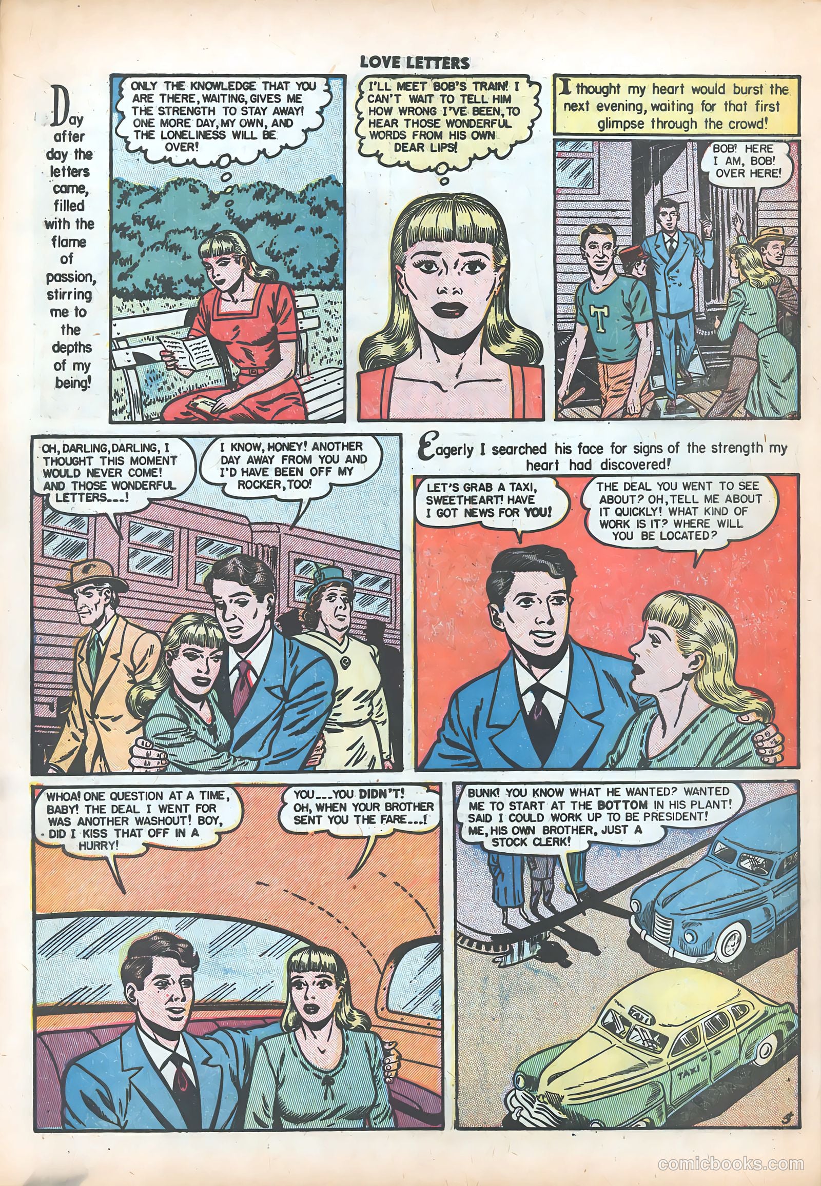 Love Letters #8 (1951) — page 31 of 51