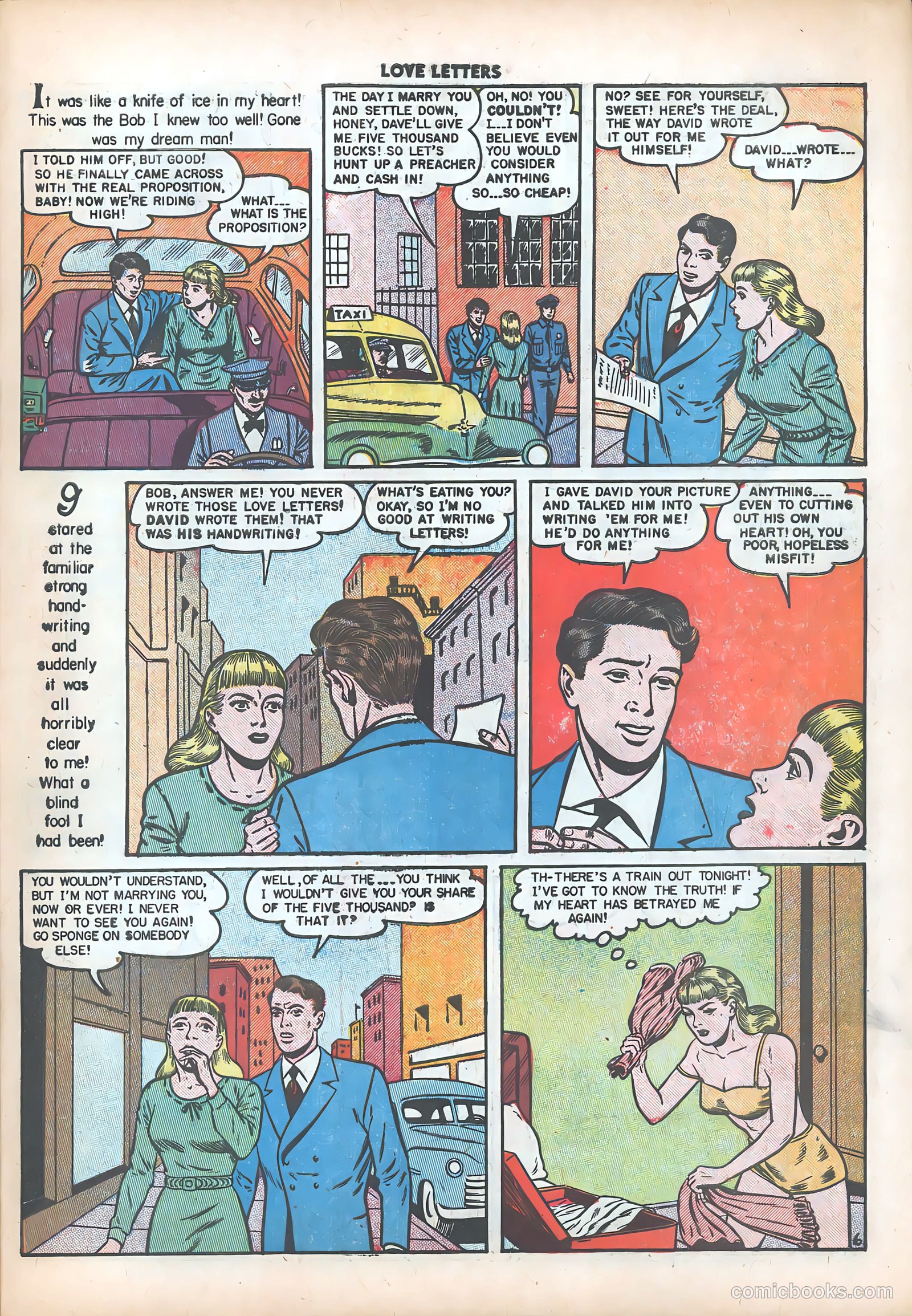 Love Letters #8 (1951) — page 32 of 51