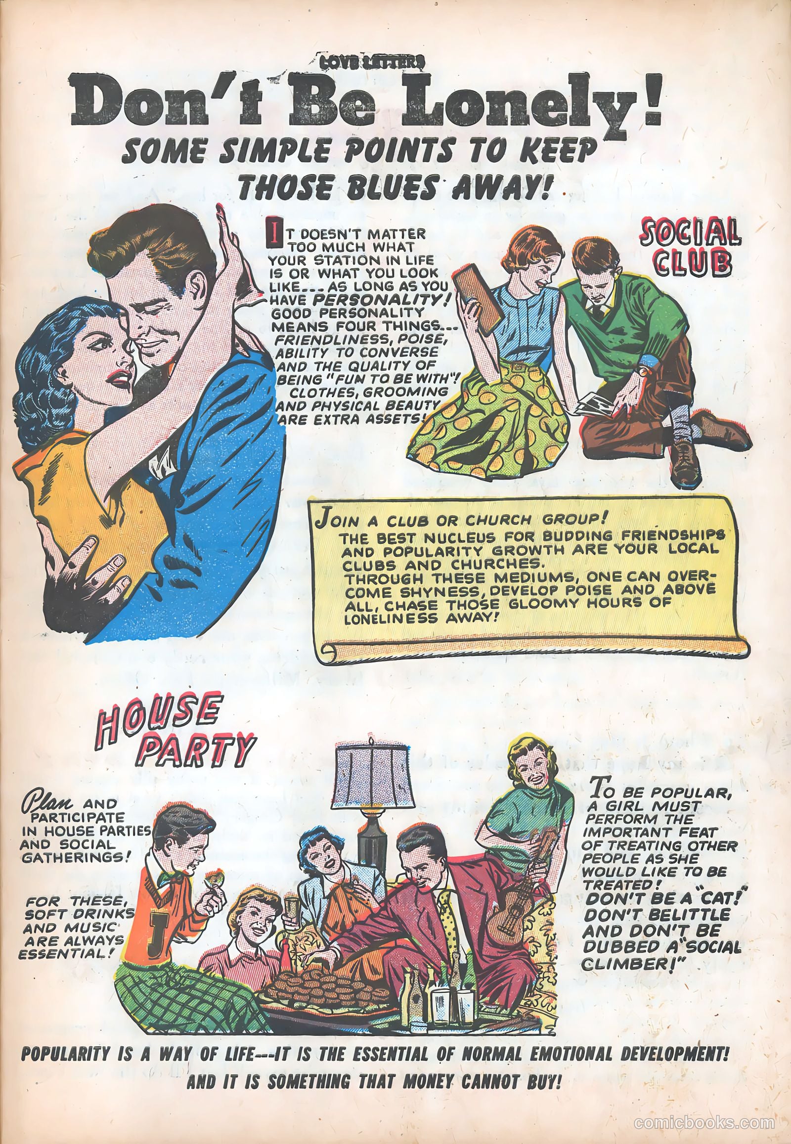 Love Letters #8 (1951) — page 36 of 51