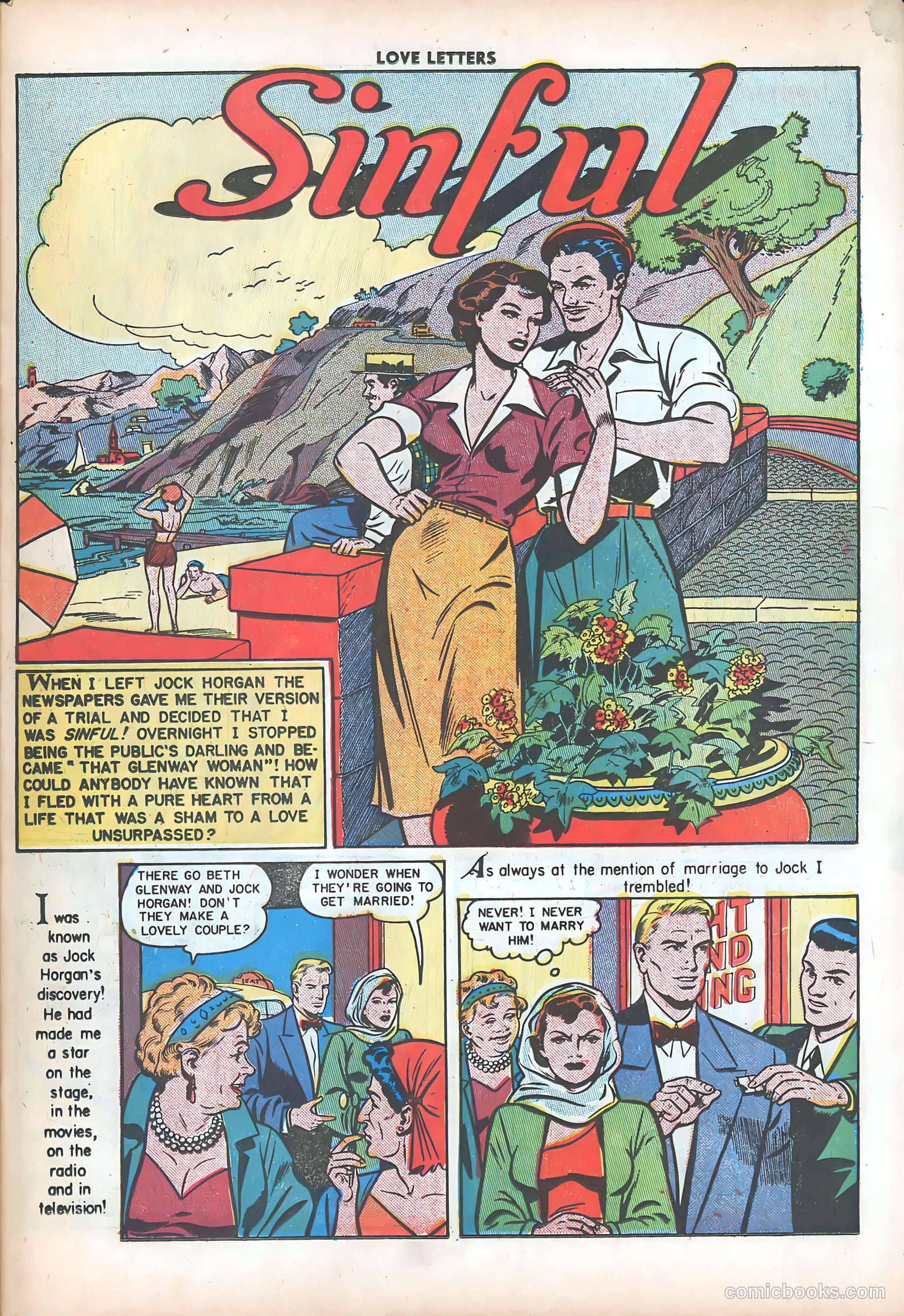 Love Letters #8 (1951) — page 40 of 51