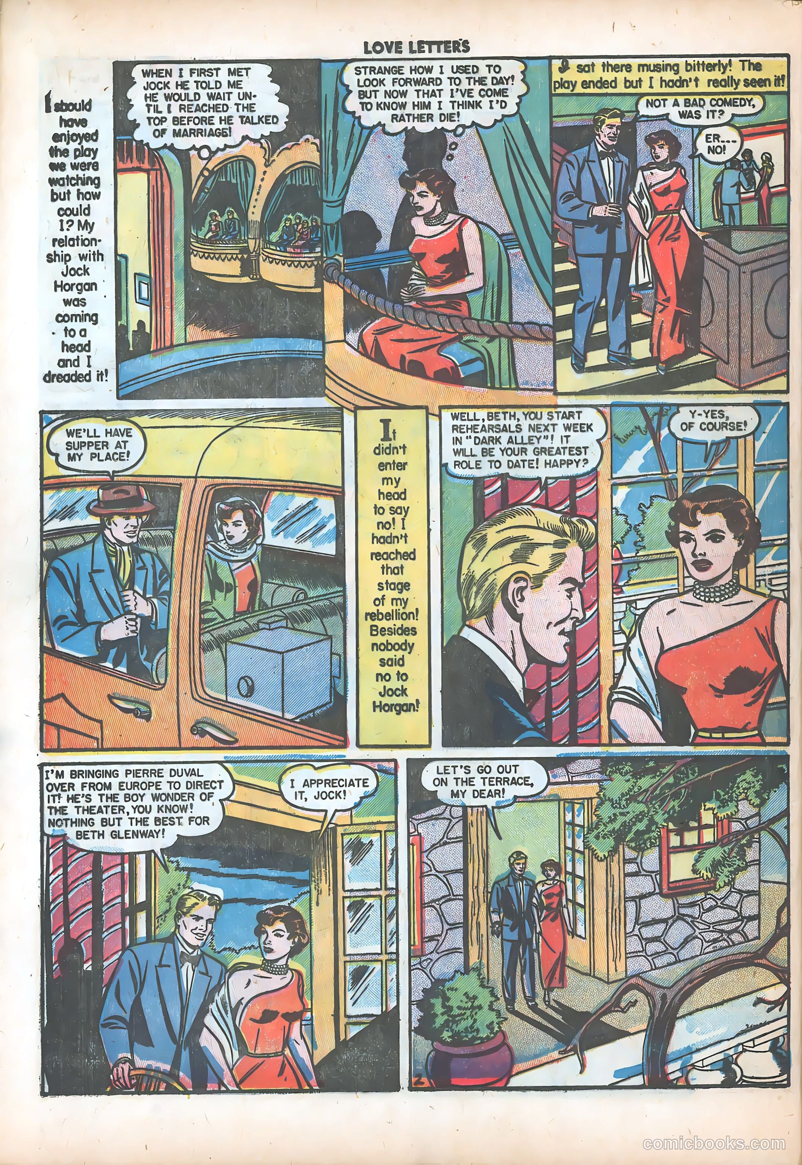 Love Letters #8 (1951) — page 41 of 51
