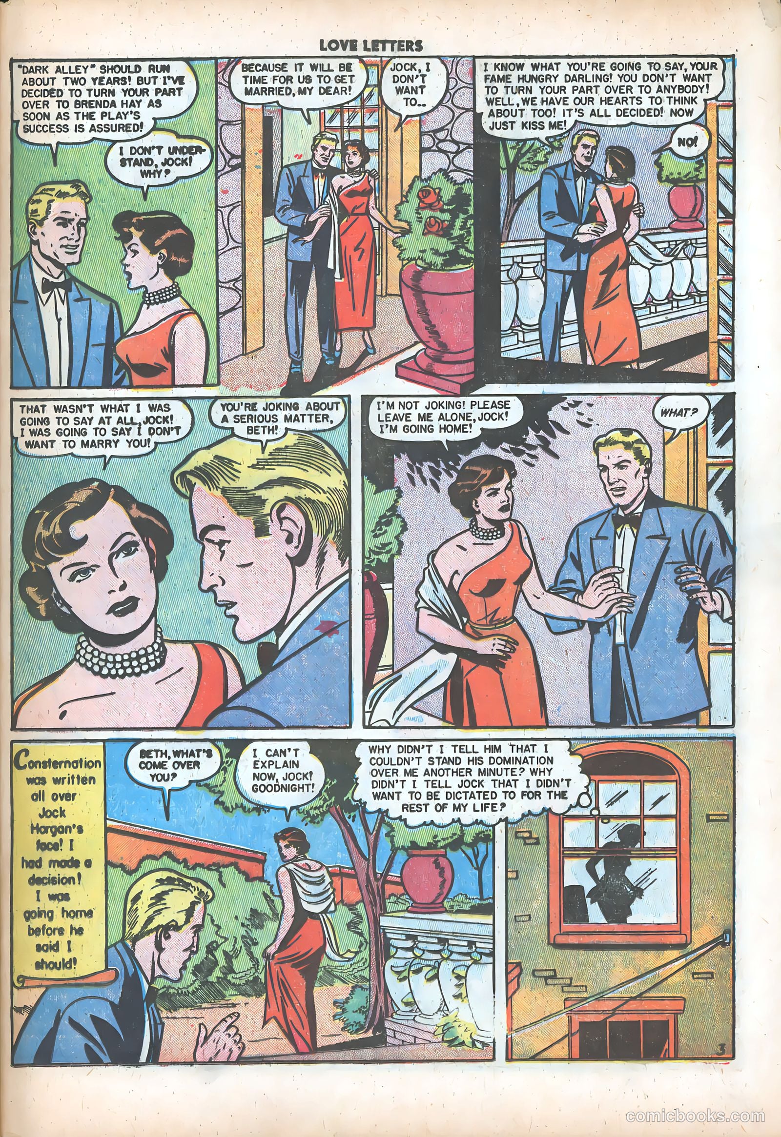 Love Letters #8 (1951) — page 42 of 51