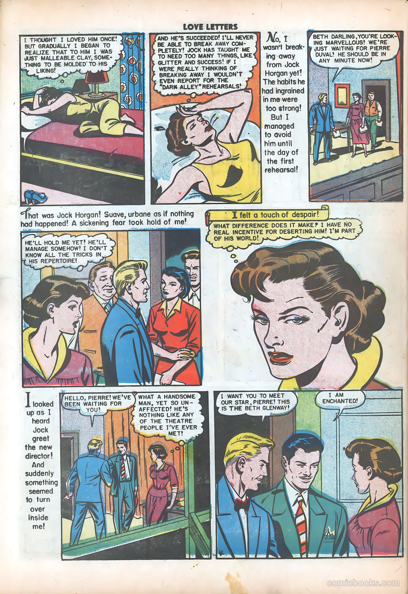 Love Letters #8 (1951) — page 43 of 51