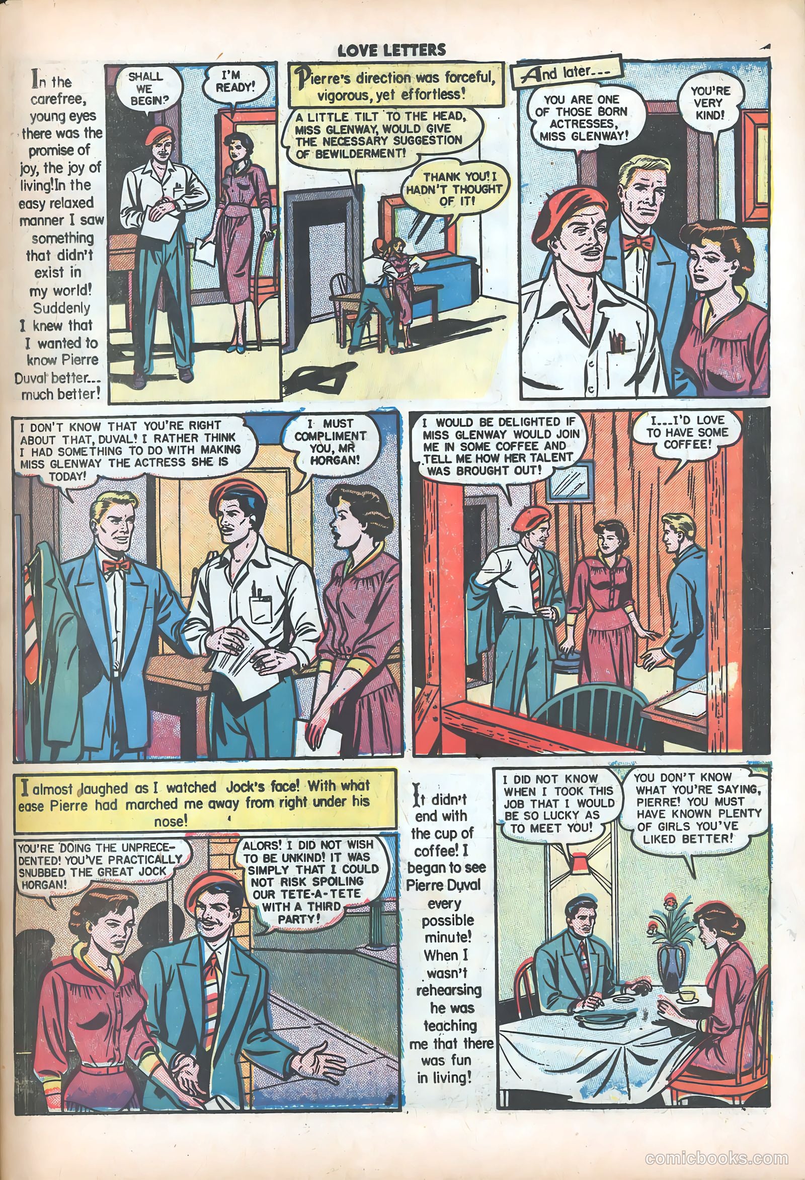 Love Letters #8 (1951) — page 44 of 51