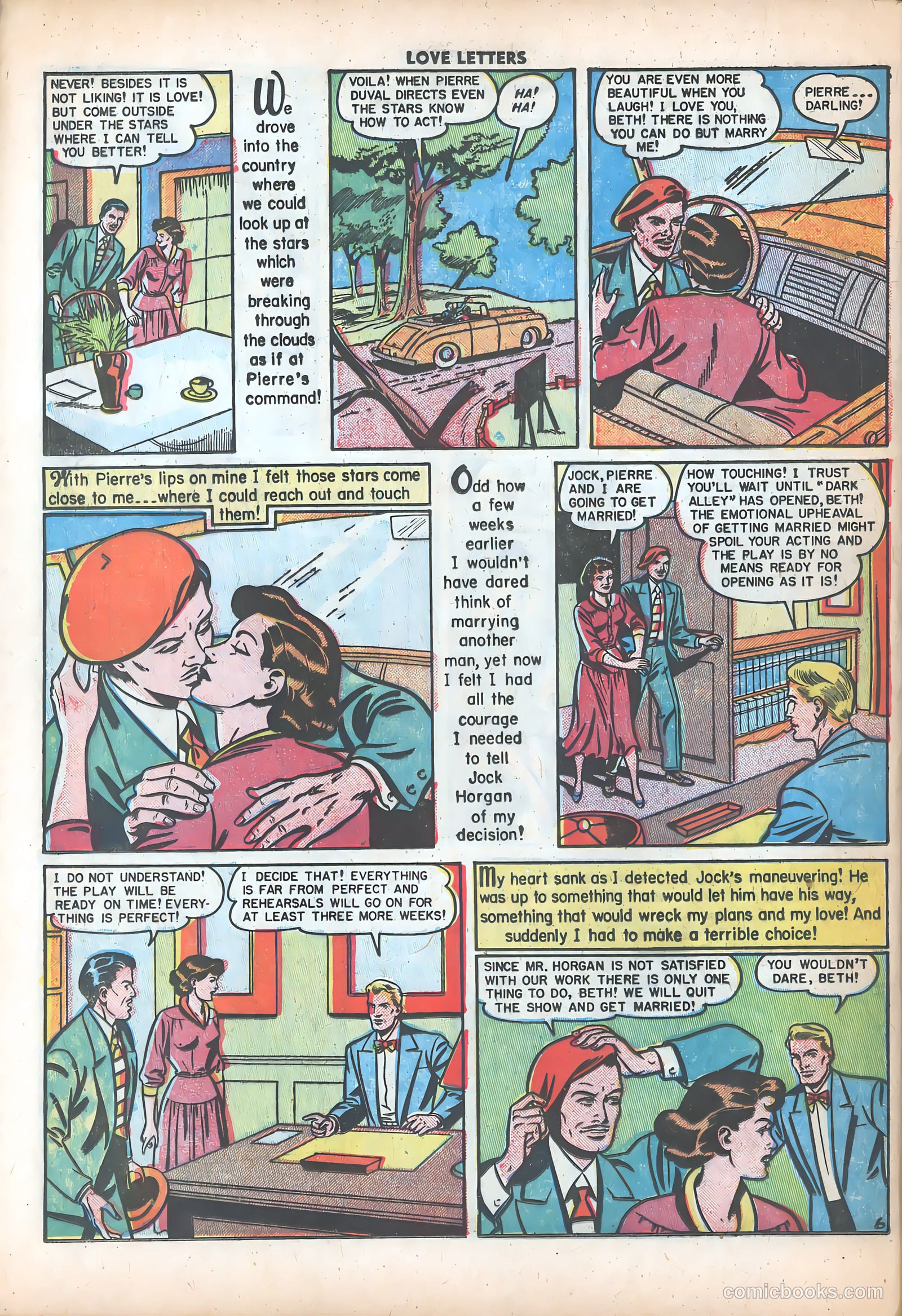 Love Letters #8 (1951) — page 45 of 51