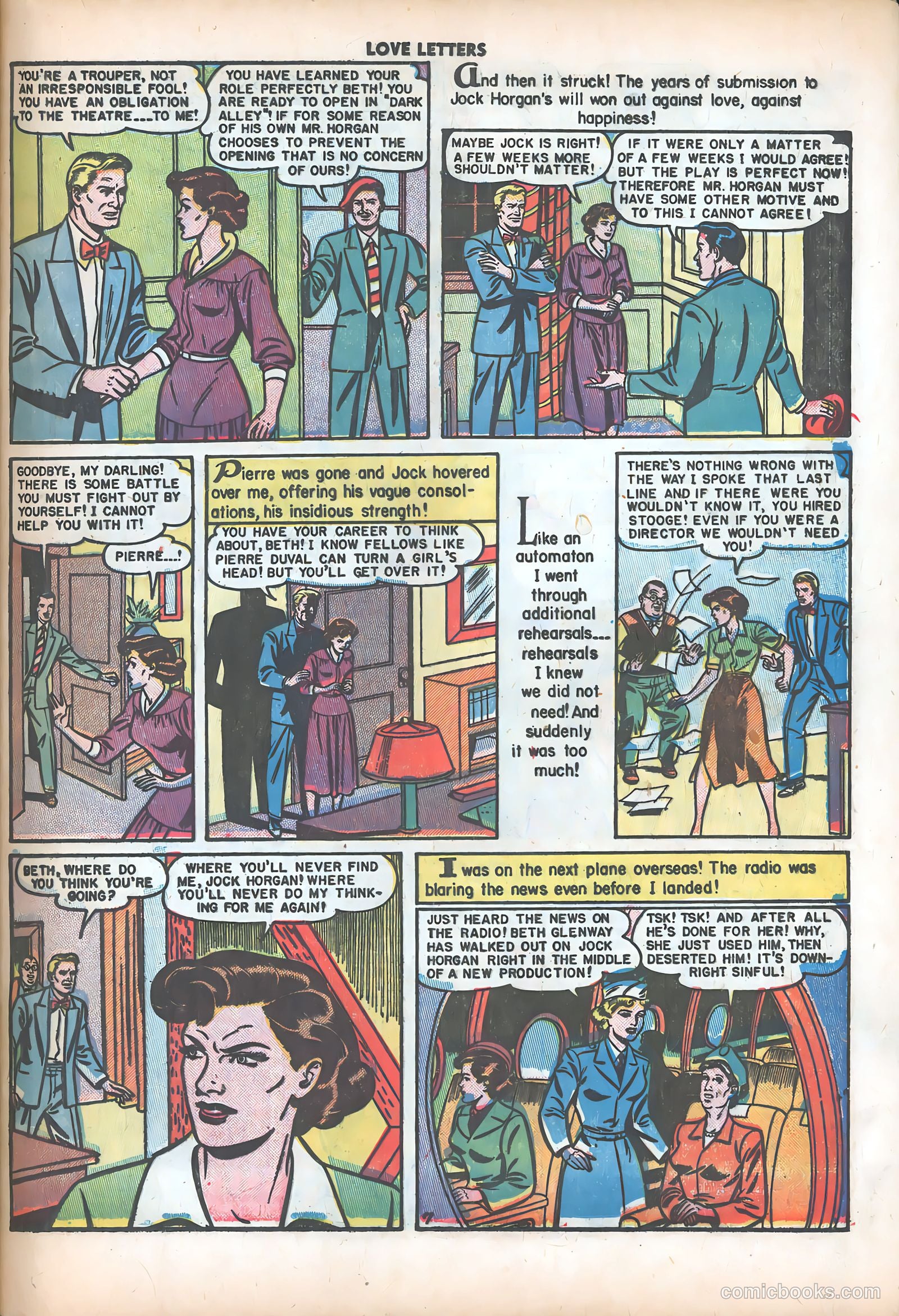Love Letters #8 (1951) — page 46 of 51