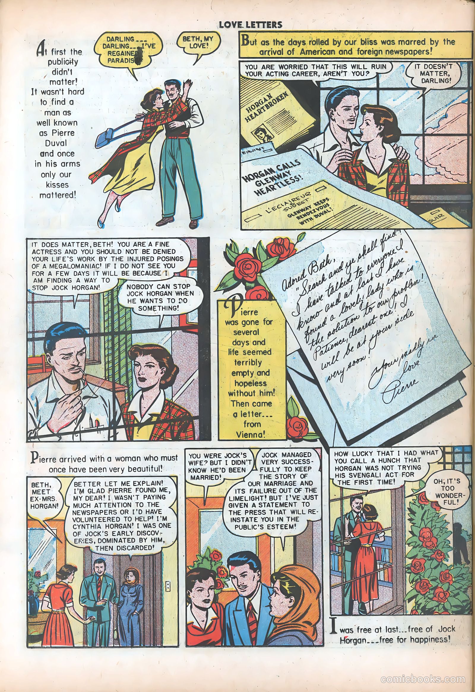 Love Letters #8 (1951) — page 47 of 51
