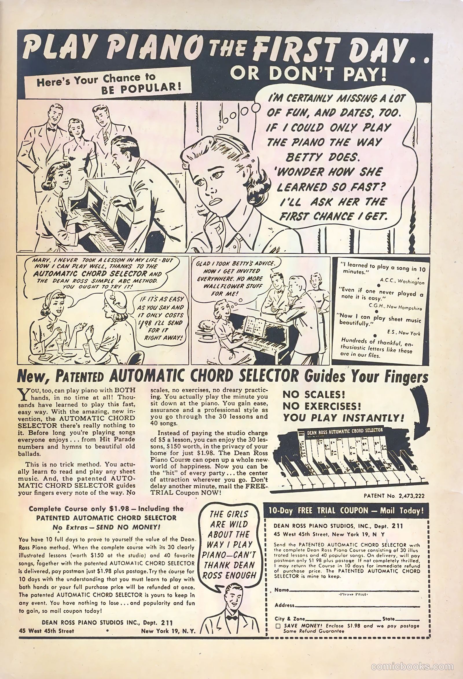 Love Letters #8 (1951) — page 50 of 51