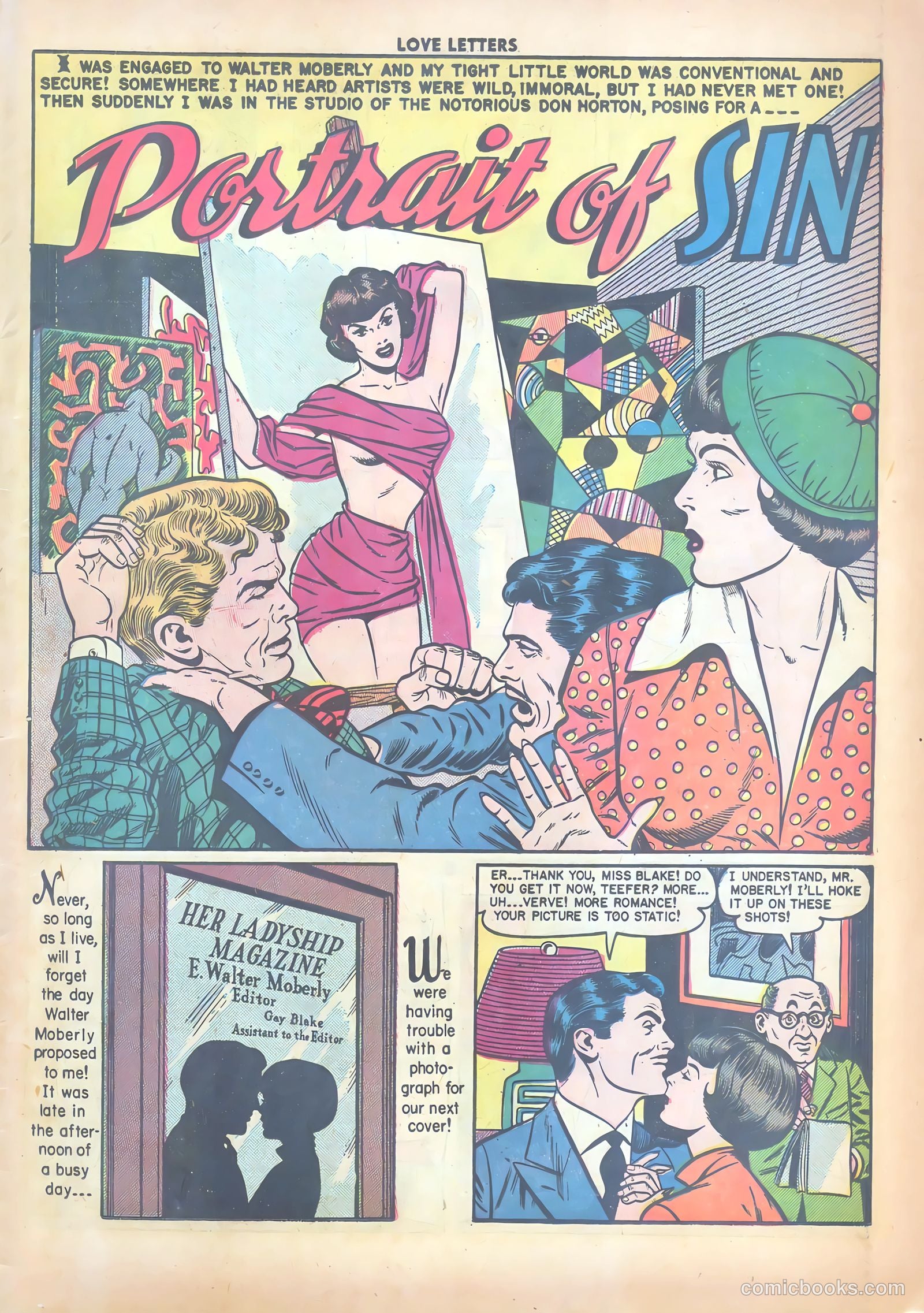 Love Letters #9 (1951) — page 3 of 51