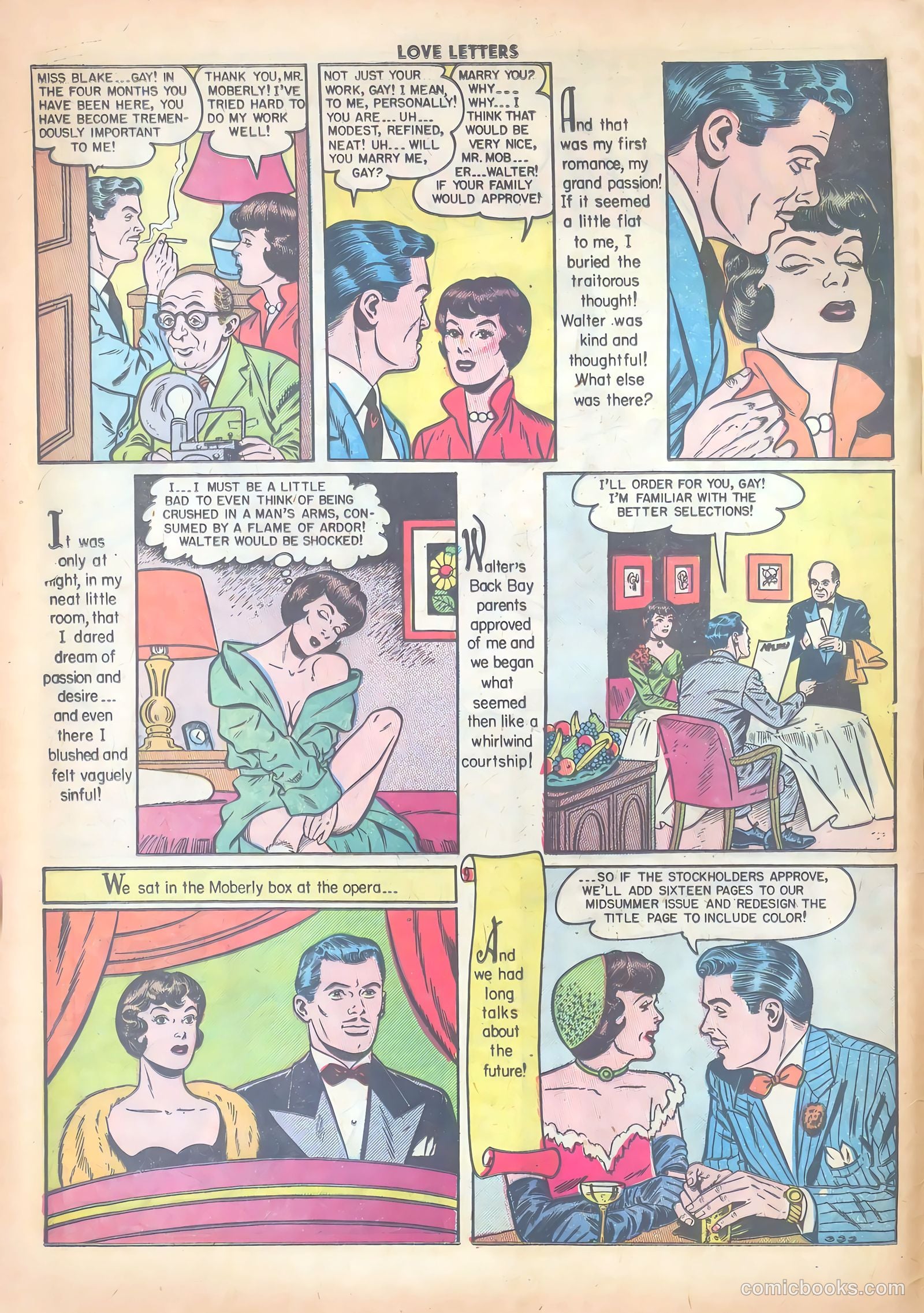 Love Letters #9 (1951) — page 4 of 51
