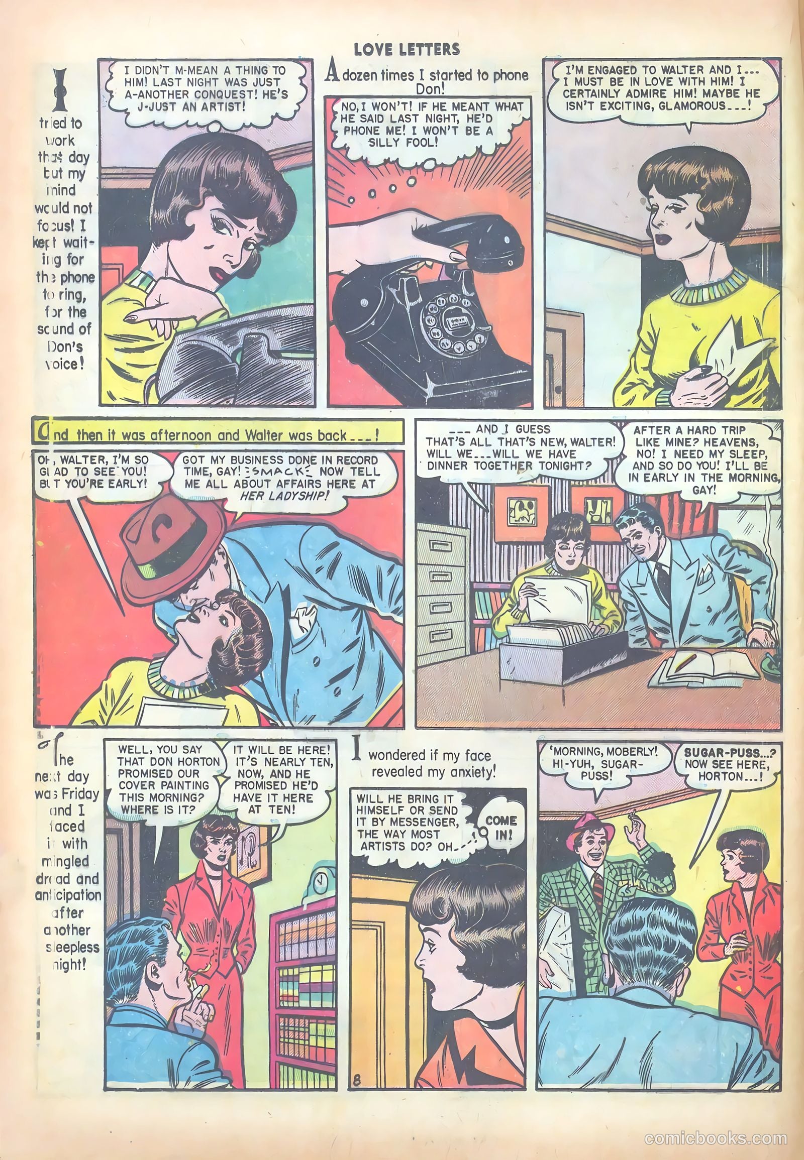 Love Letters #9 (1951) — page 10 of 51