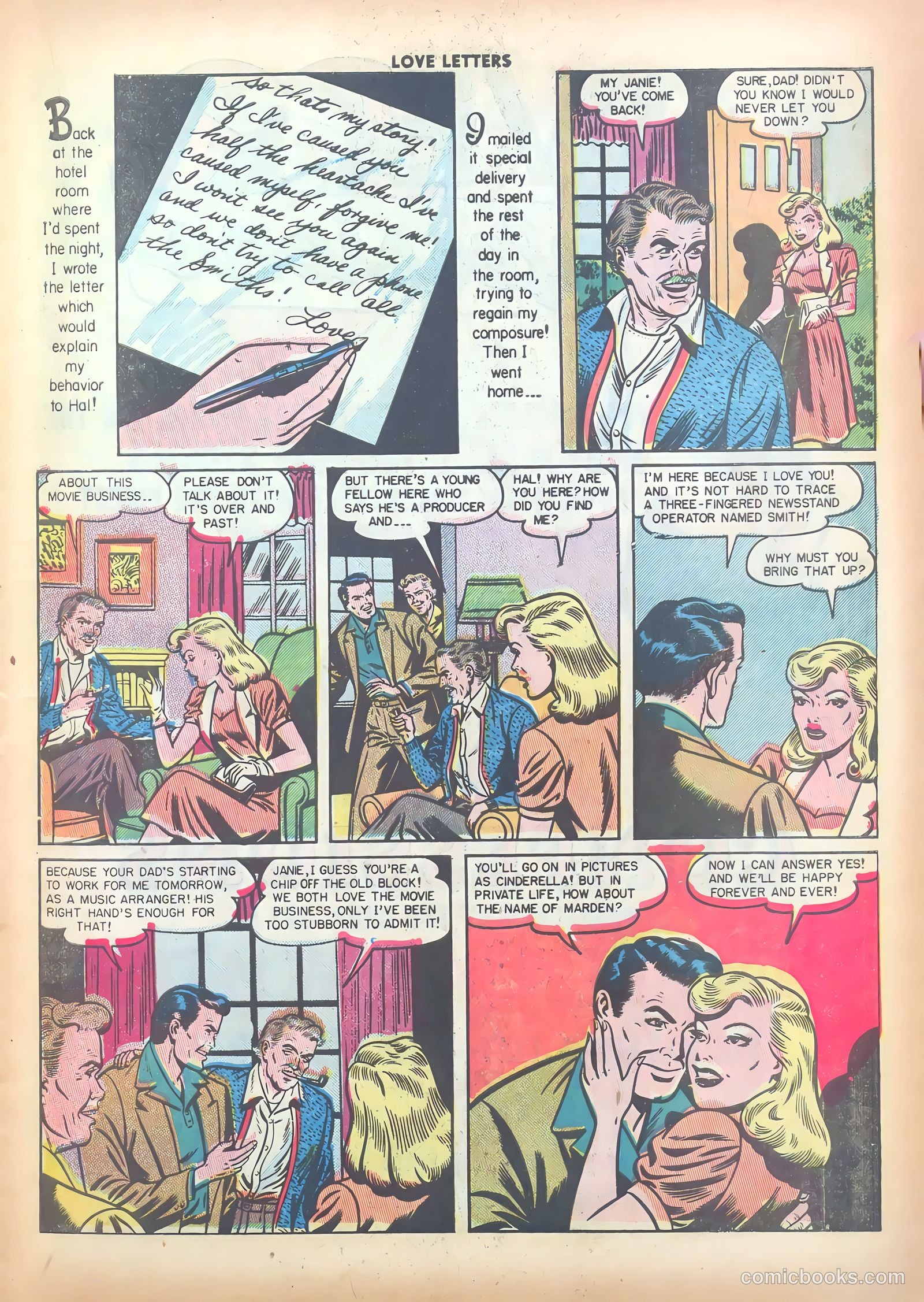Love Letters #9 (1951) — page 17 of 51