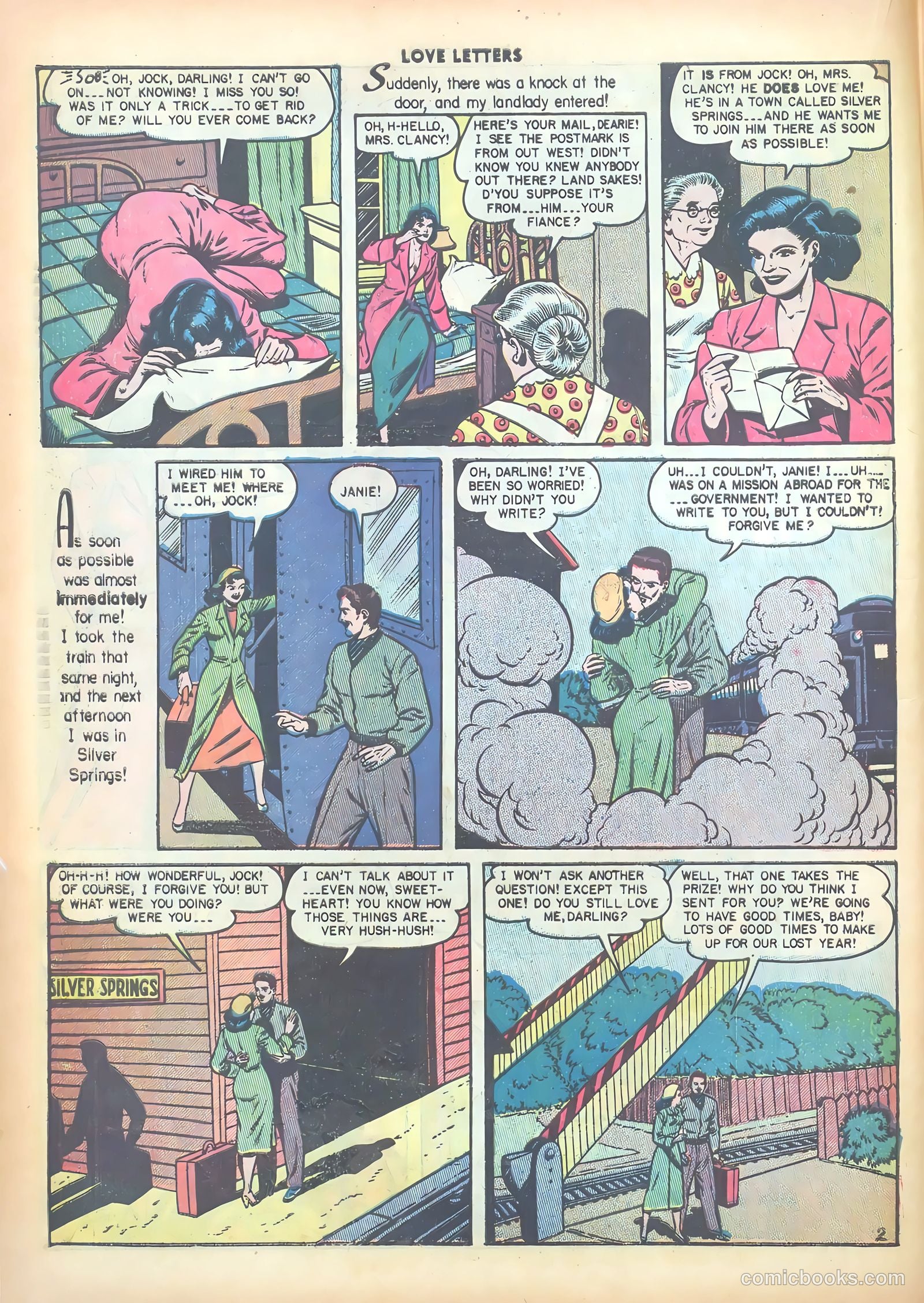 Love Letters #9 (1951) — page 20 of 51