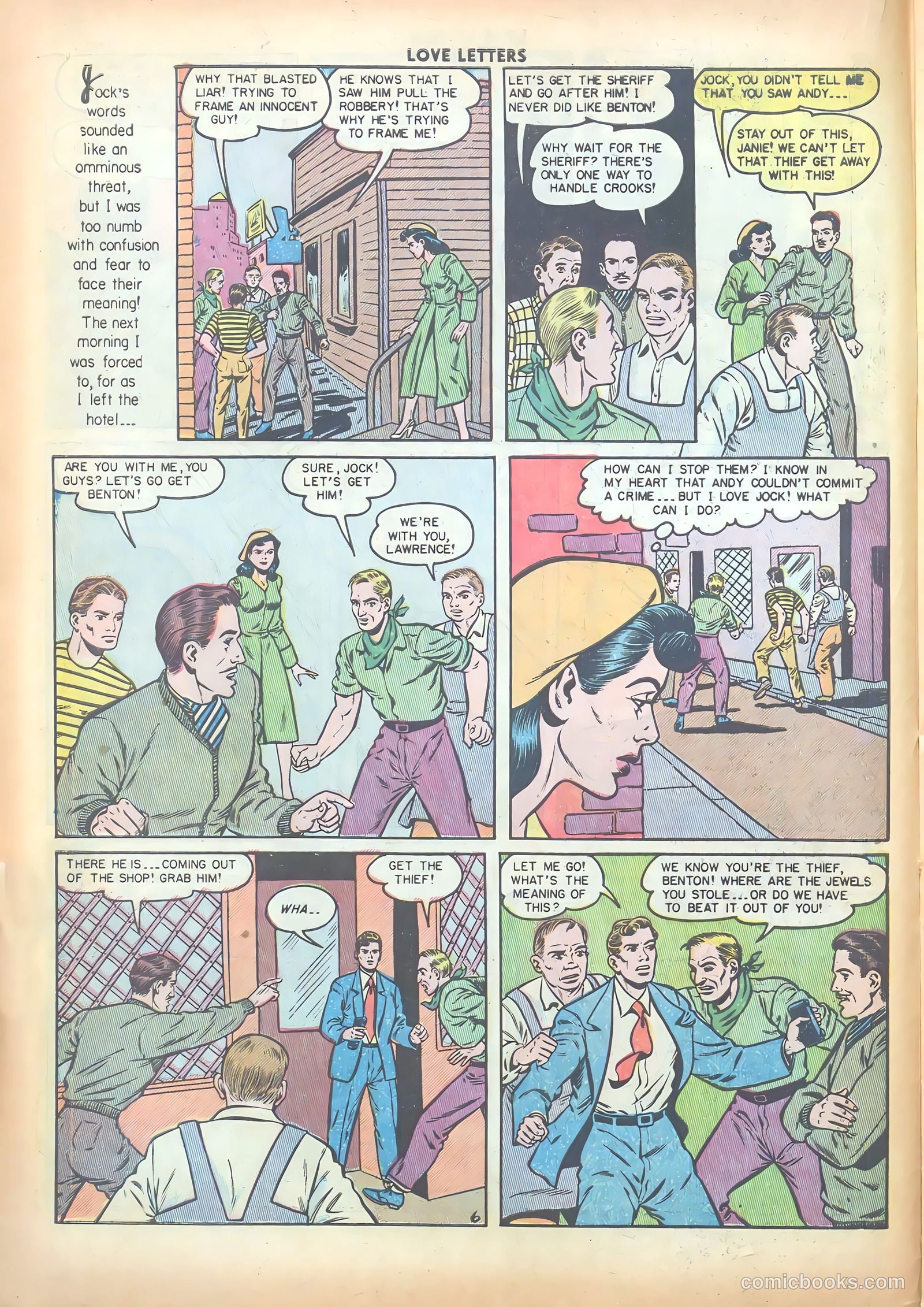 Love Letters #9 (1951) — page 24 of 51