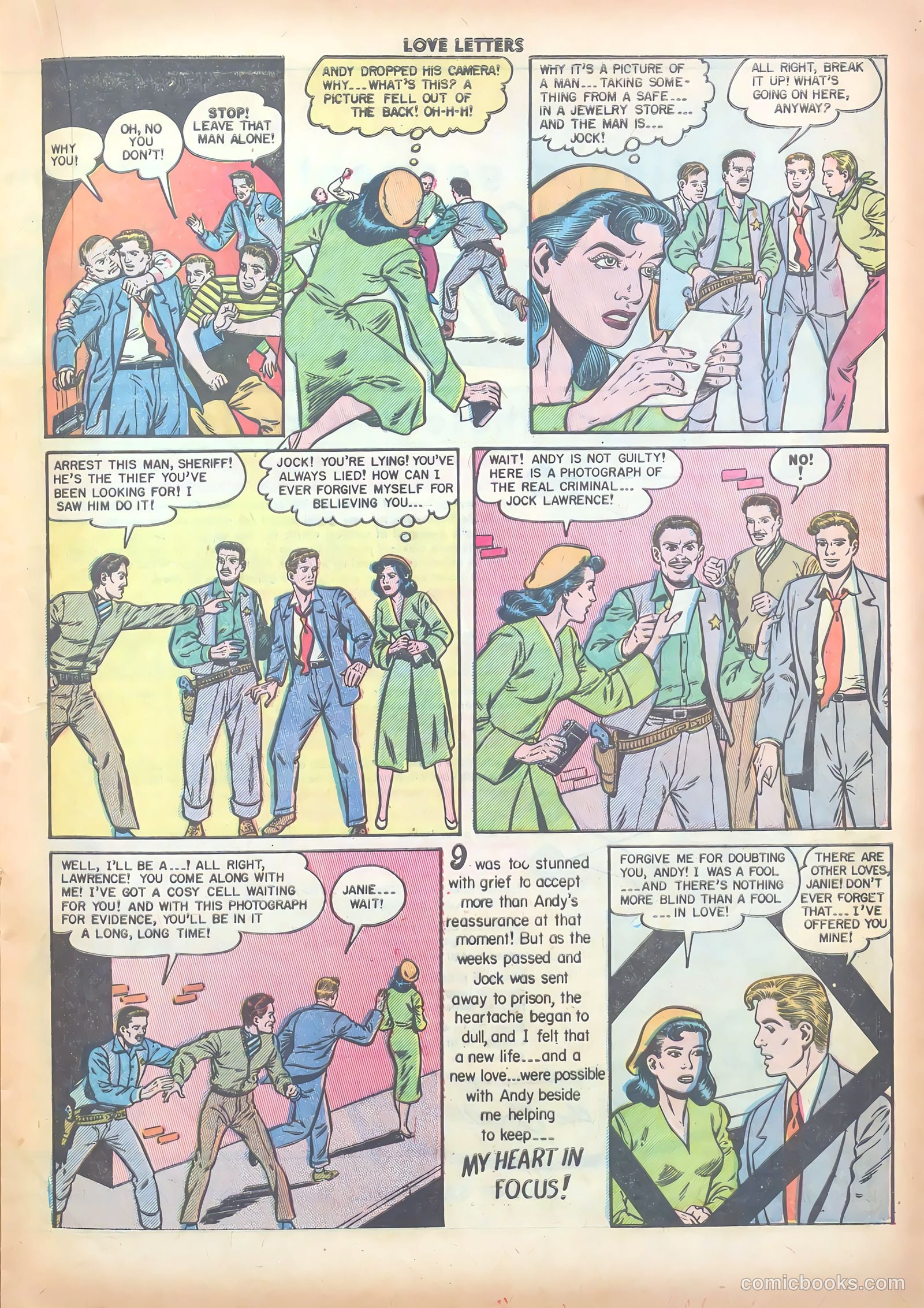 Love Letters #9 (1951) — page 25 of 51