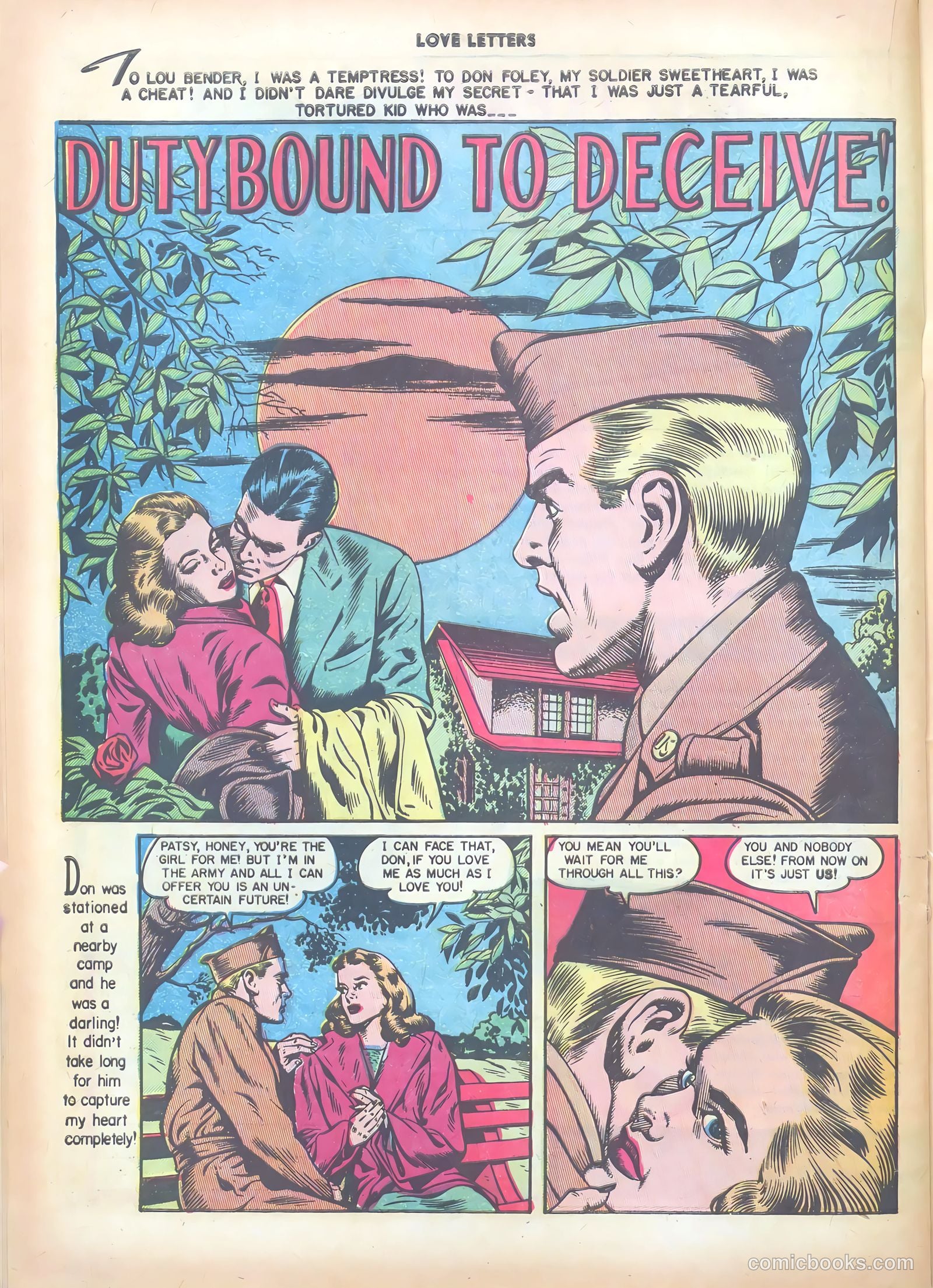 Love Letters #9 (1951) — page 27 of 51