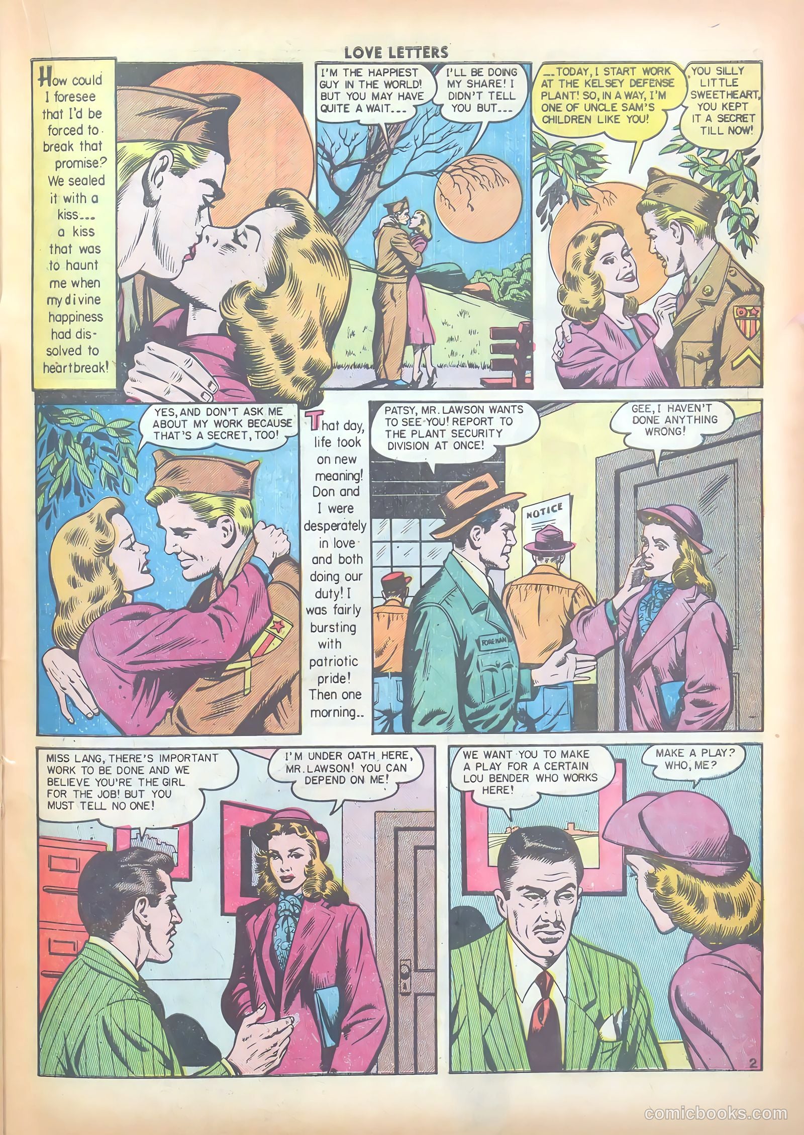 Love Letters #9 (1951) — page 28 of 51
