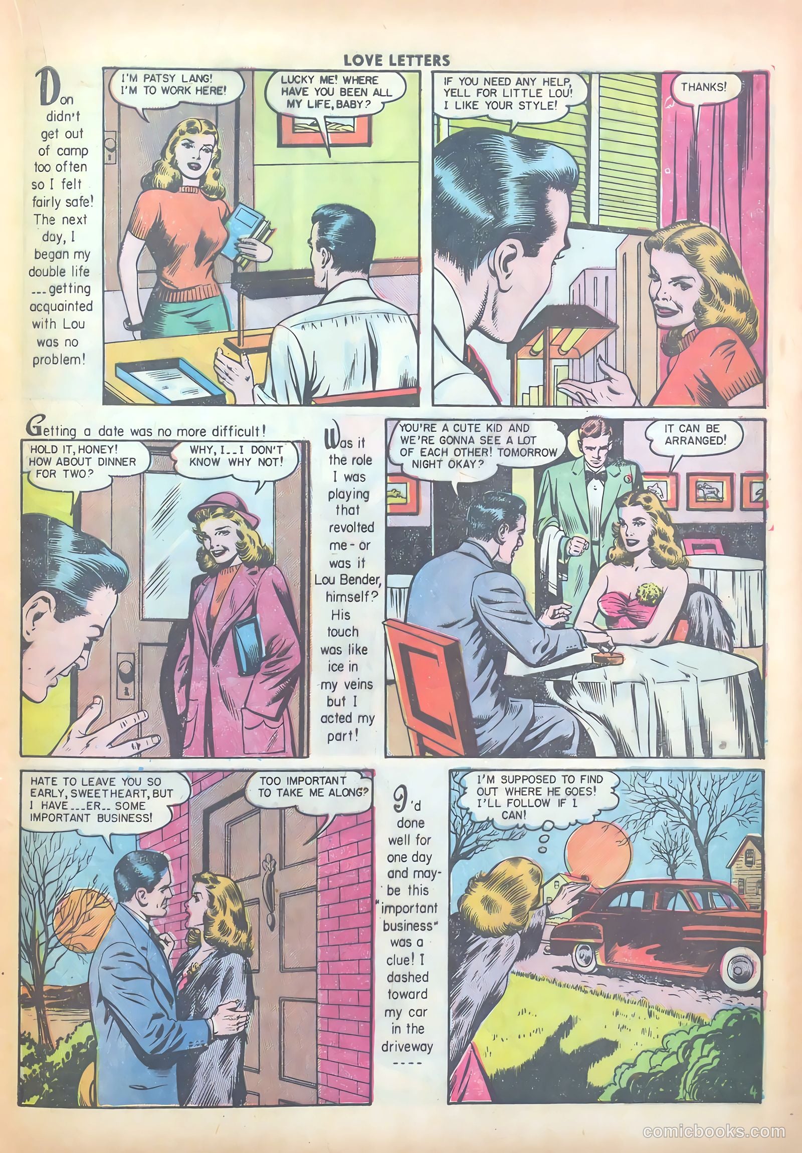 Love Letters #9 (1951) — page 30 of 51