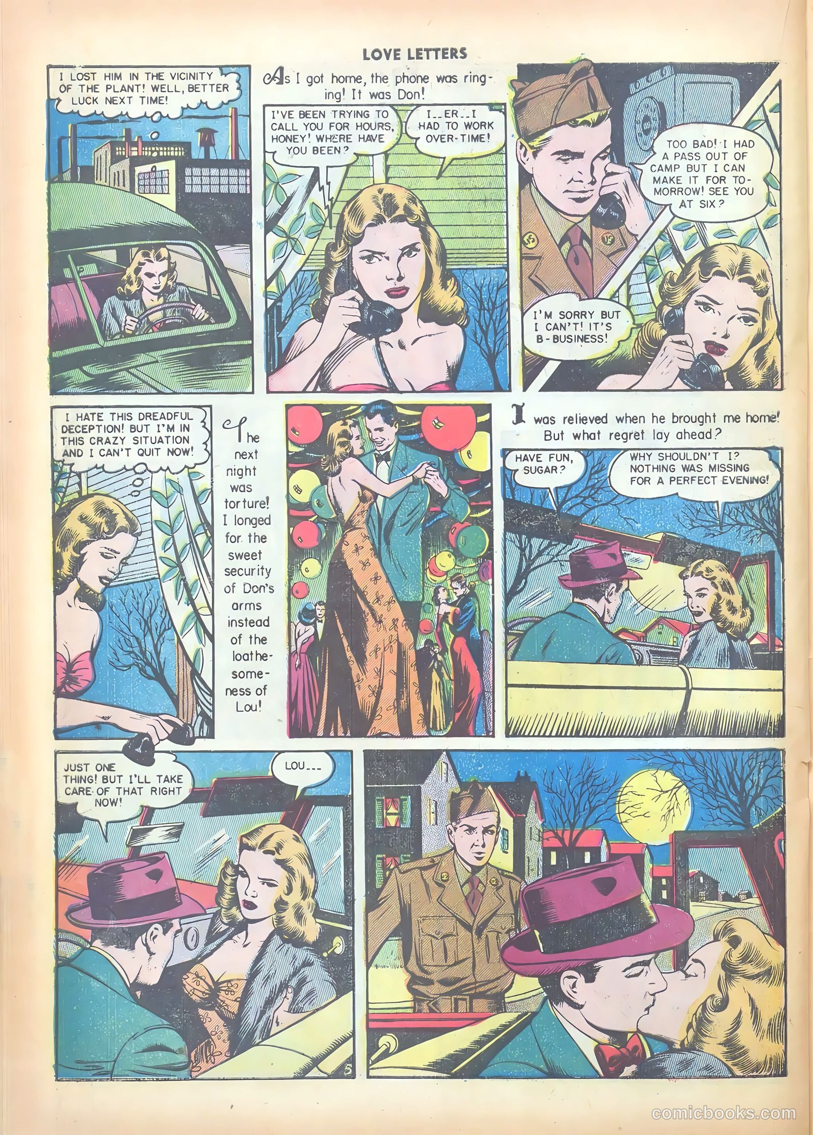 Love Letters #9 (1951) — page 31 of 51