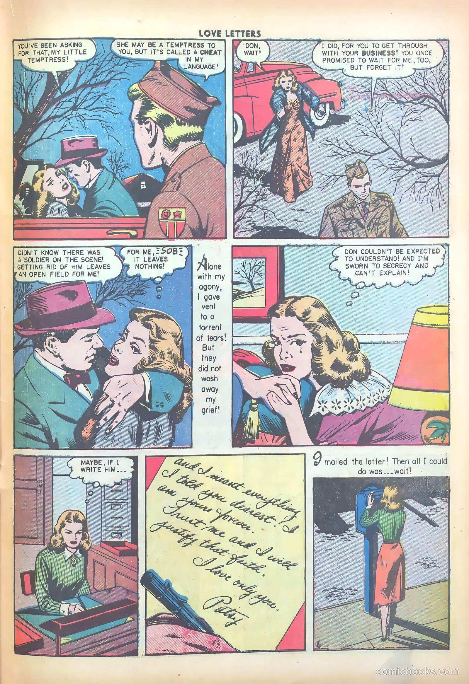 Love Letters #9 (1951) — page 32 of 51