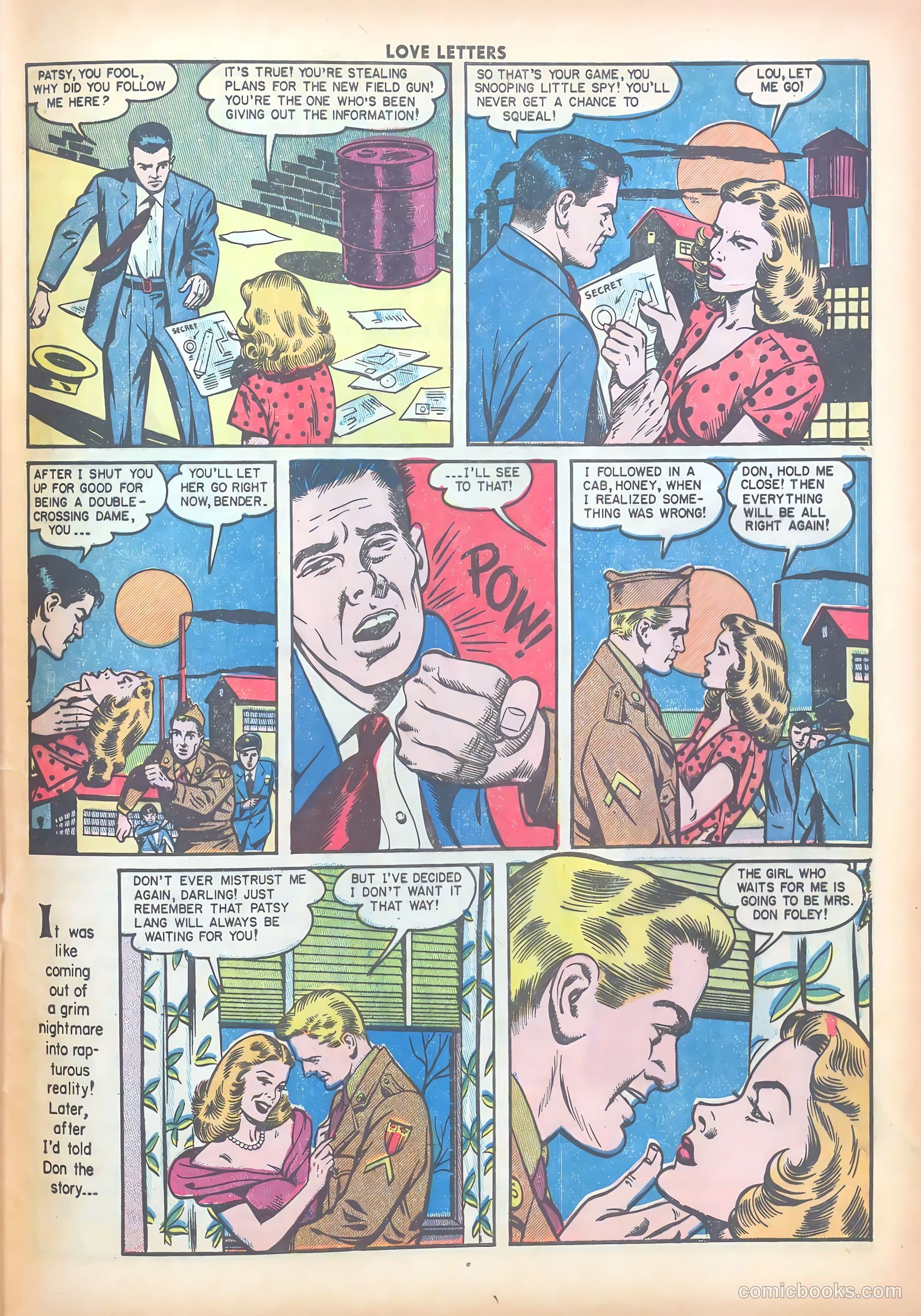 Love Letters #9 (1951) — page 34 of 51