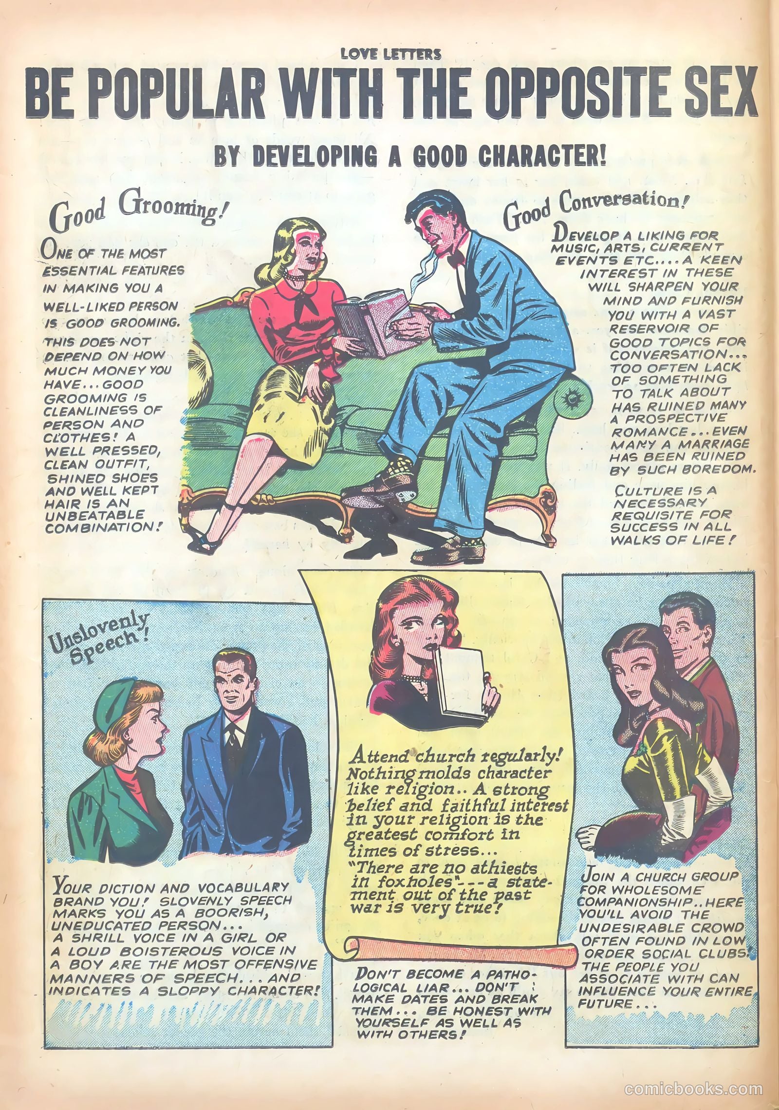 Love Letters #9 (1951) — page 39 of 51