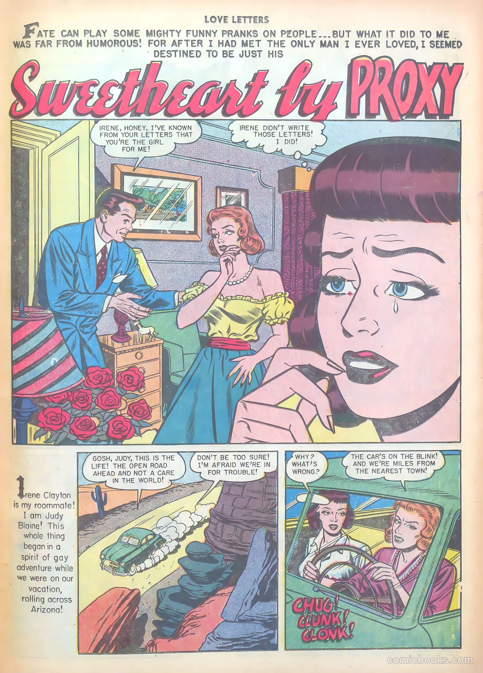 Love Letters #9 (1951) — page 40 of 51