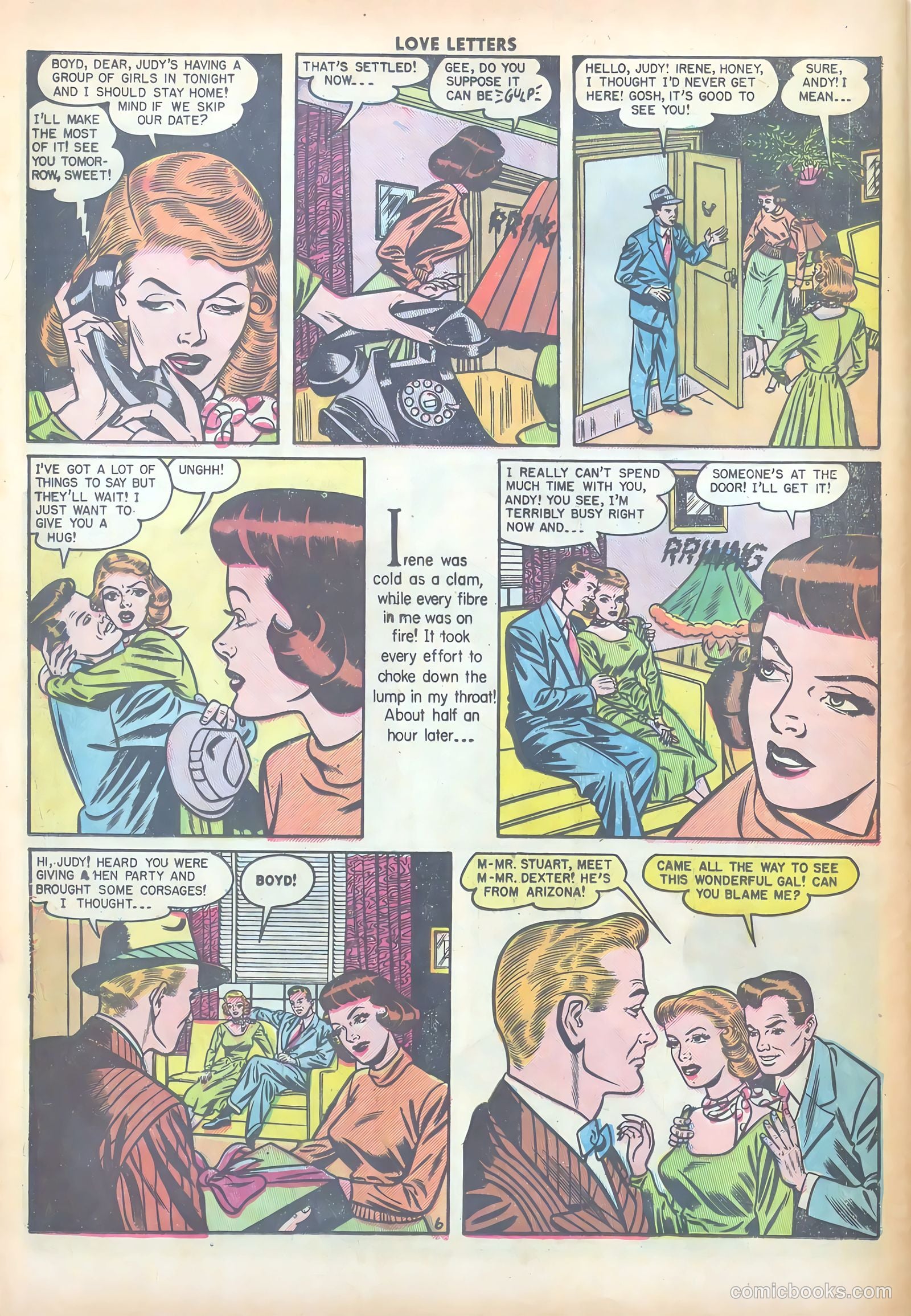 Love Letters #9 (1951) — page 45 of 51