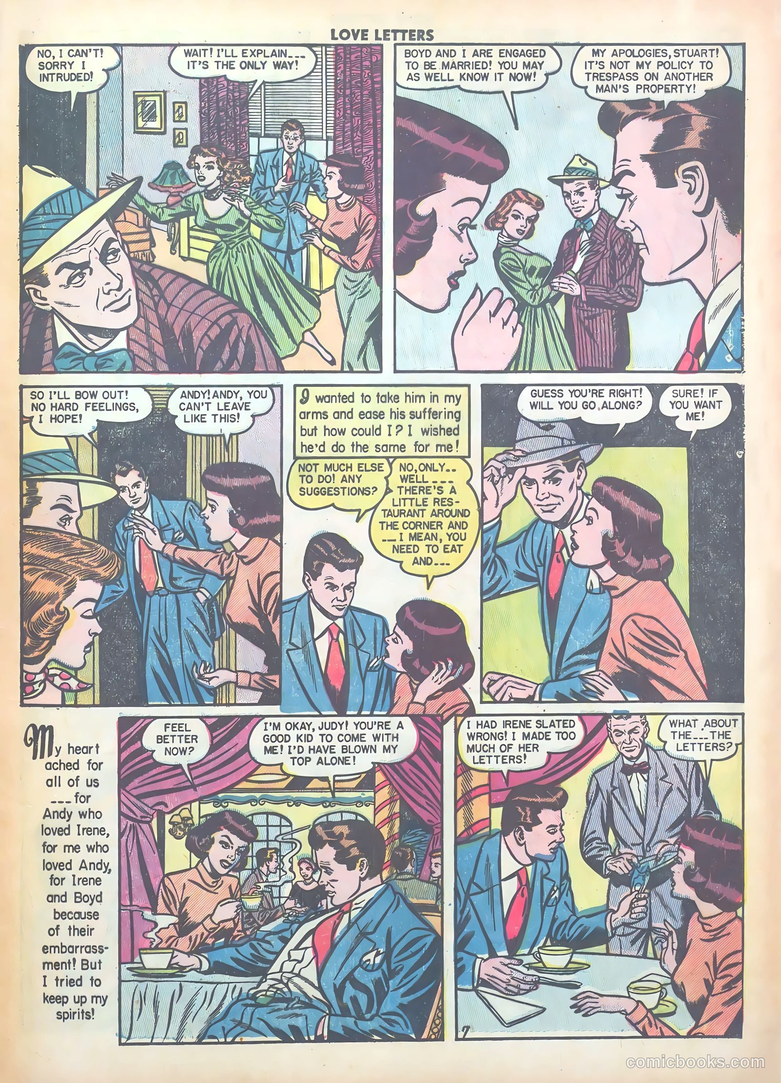 Love Letters #9 (1951) — page 46 of 51