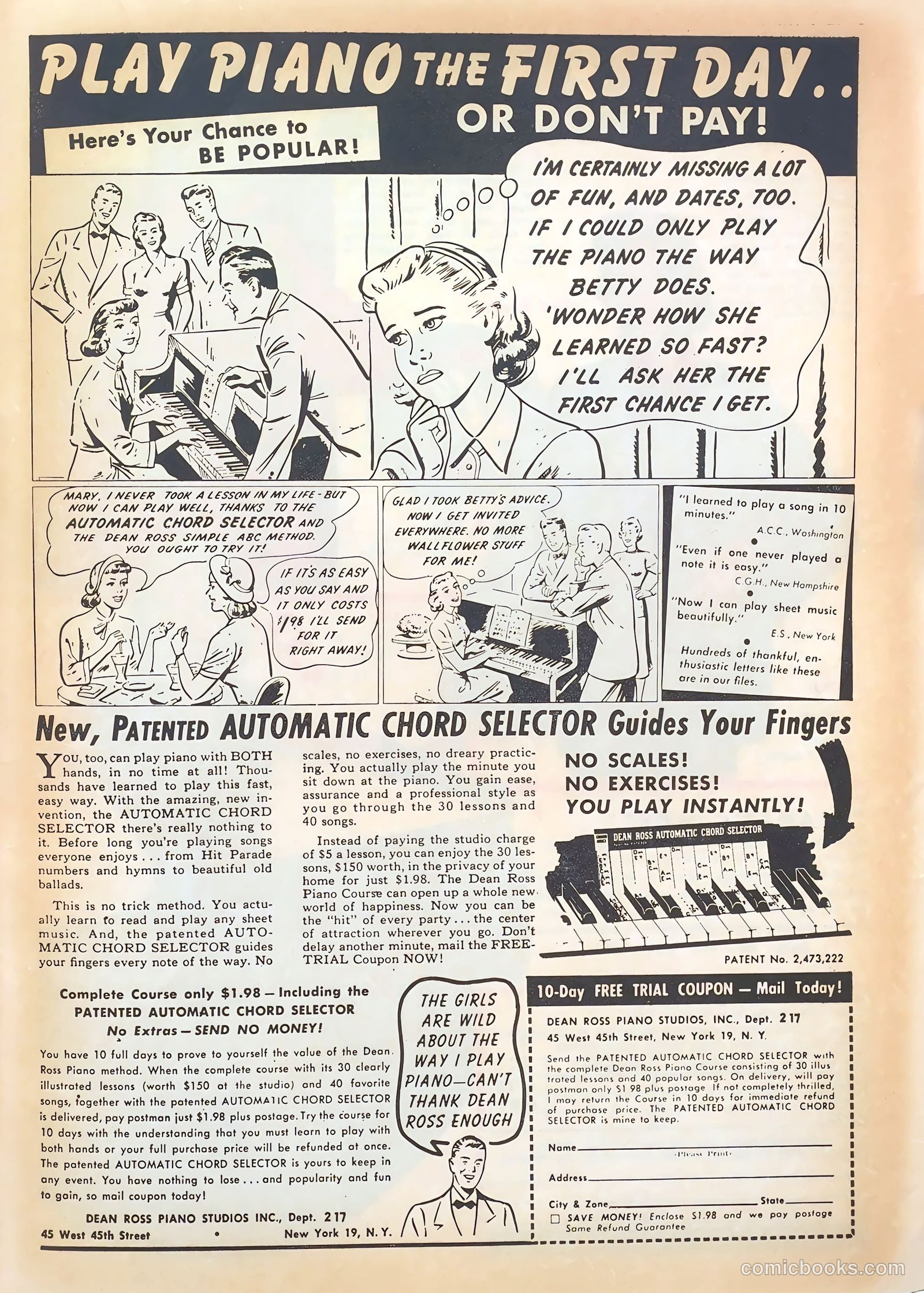 Love Letters #9 (1951) — page 50 of 51