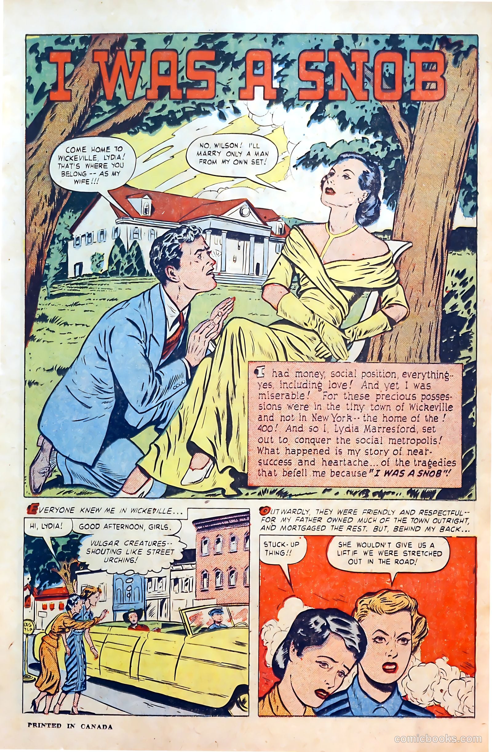 Love Life #1 (1951) — page 3 of 36