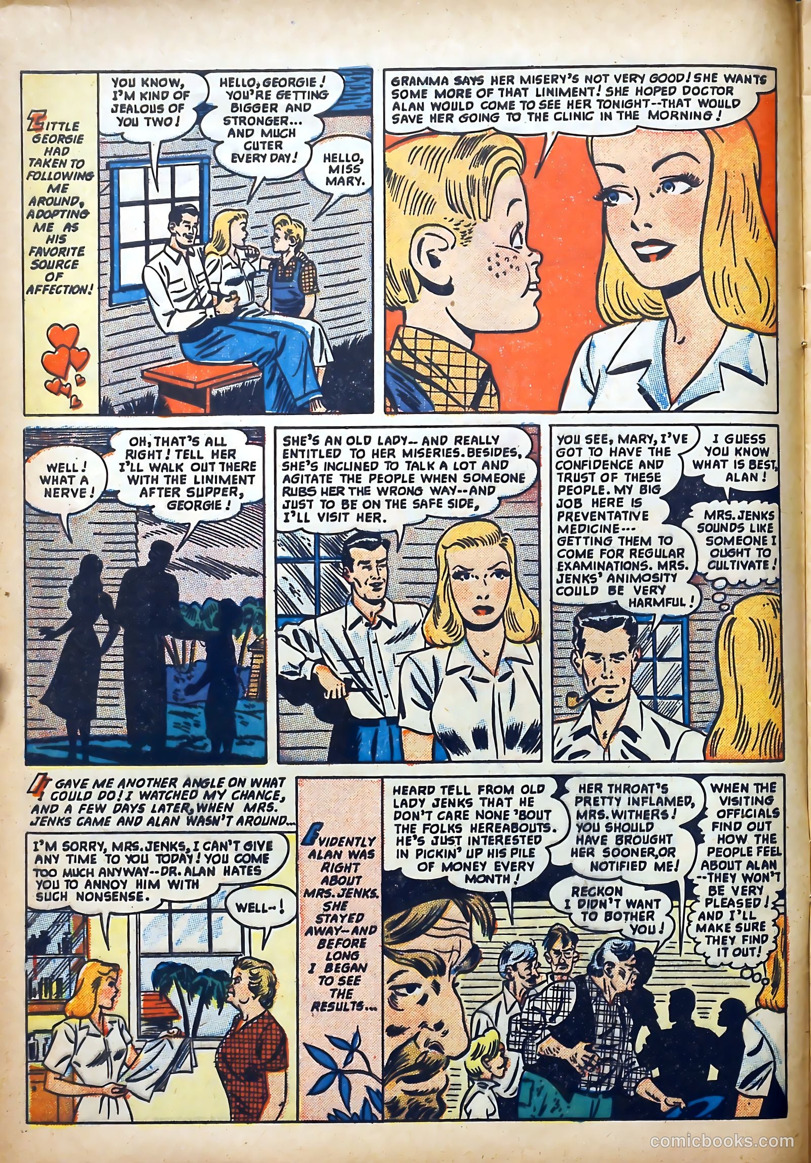 Love Memories #1 (1949) — page 8 of 36
