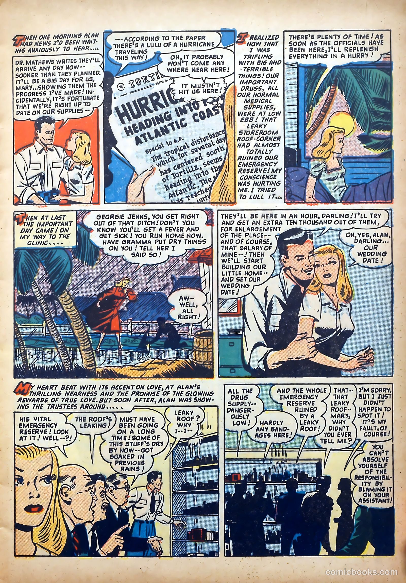 Love Memories #1 (1949) — page 9 of 36