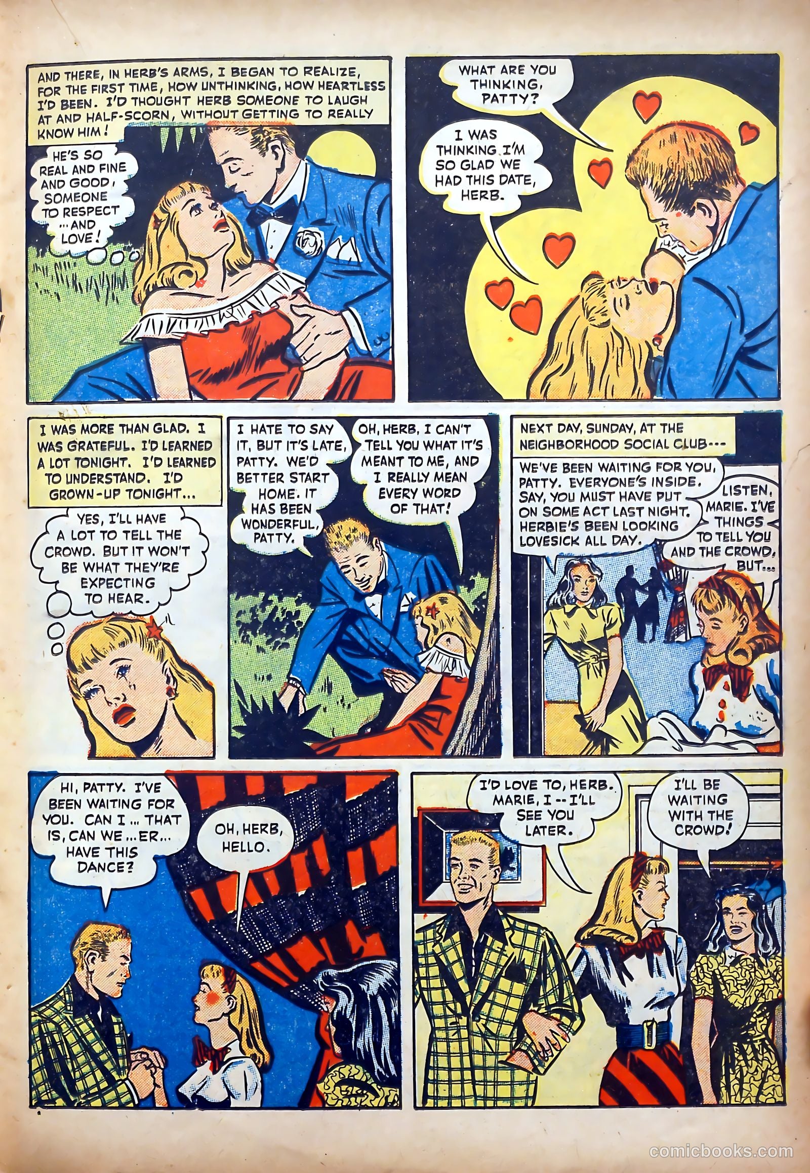Love Memories #1 (1949) — page 19 of 36