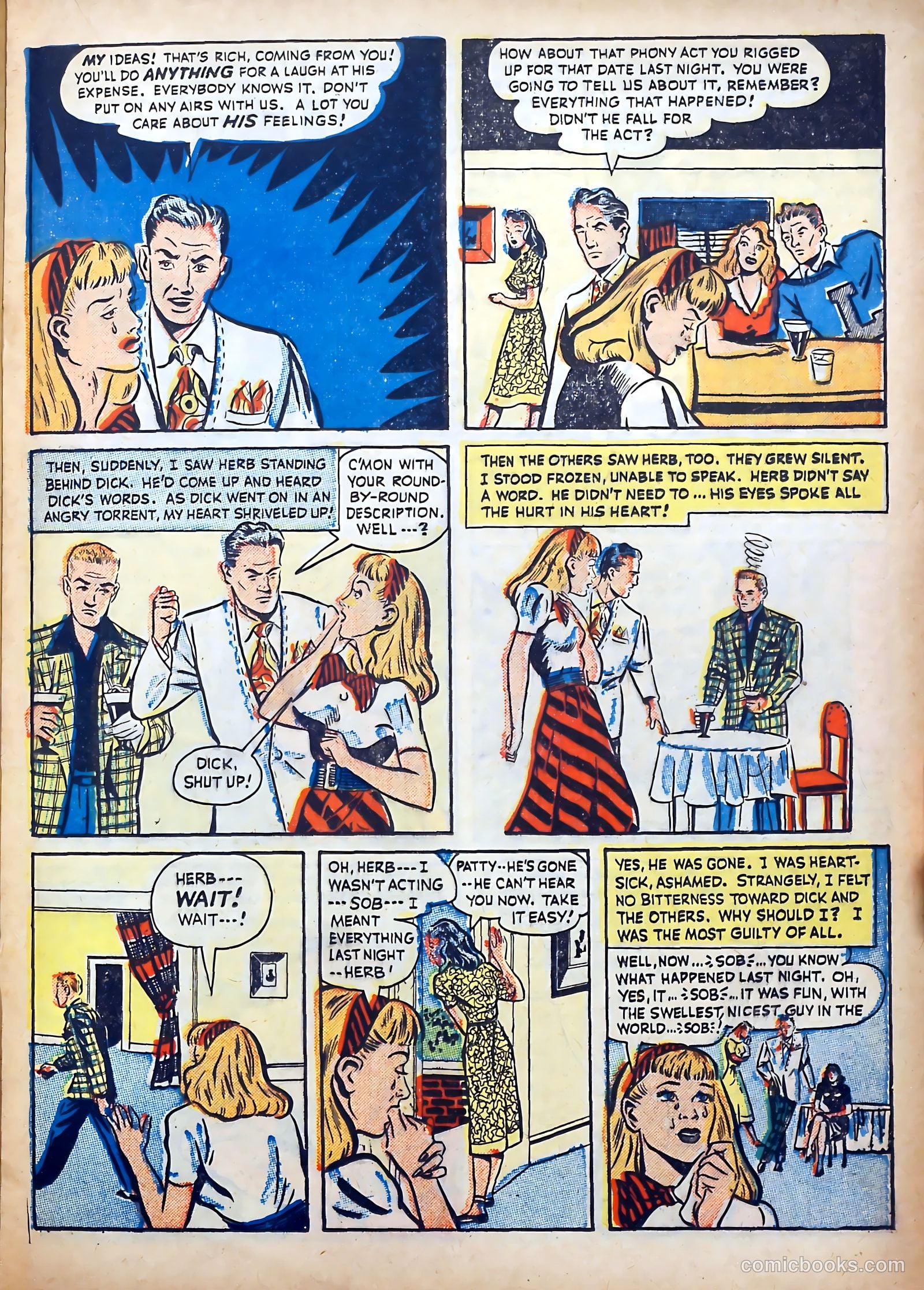 Love Memories #1 (1949) — page 21 of 36